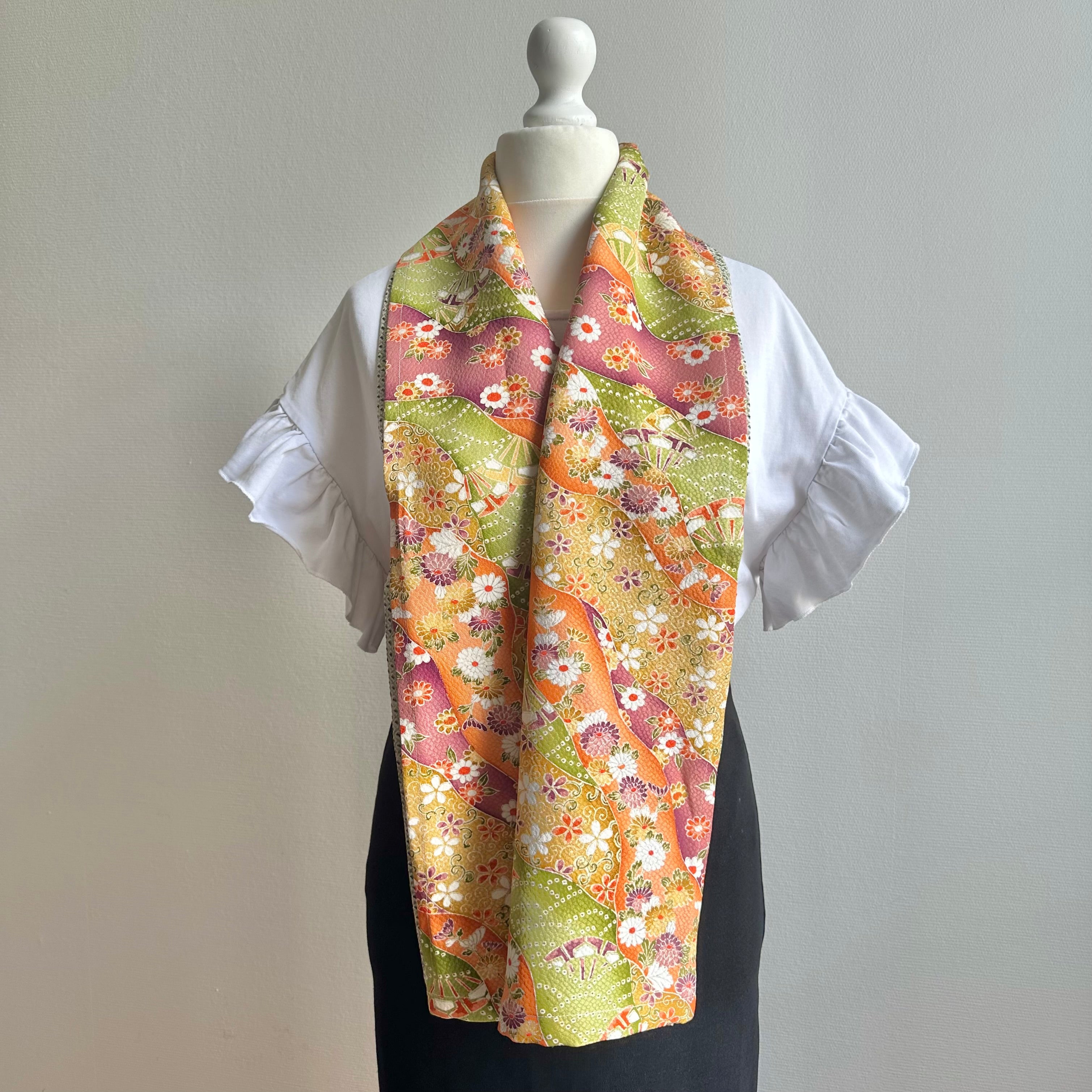 3 ways Silk Kimono scarf, Tax and Shipping fee included