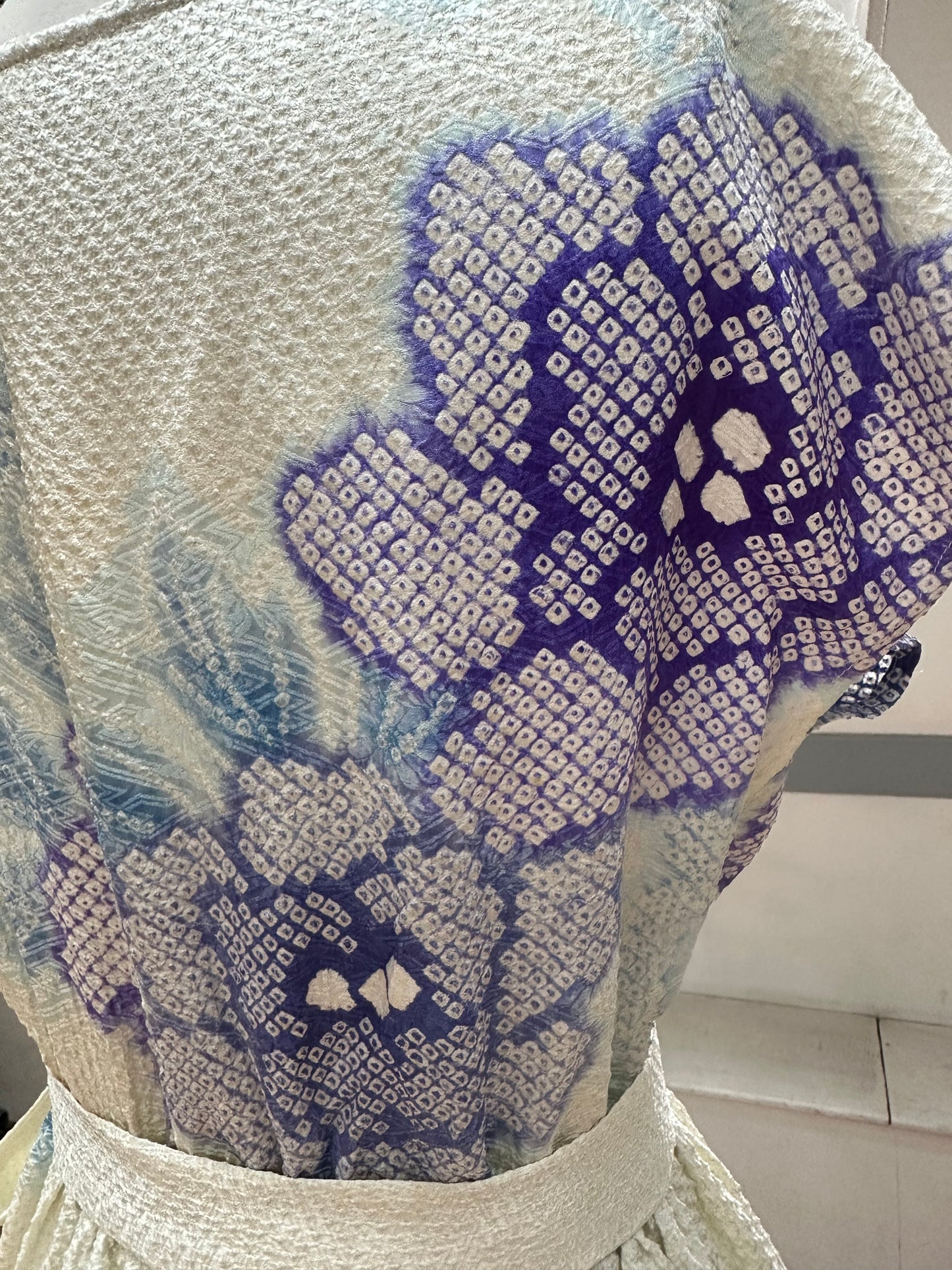 Silk Kimono dress, Furisode 振袖, Handcrafted, Upcyced #pre Furisode3