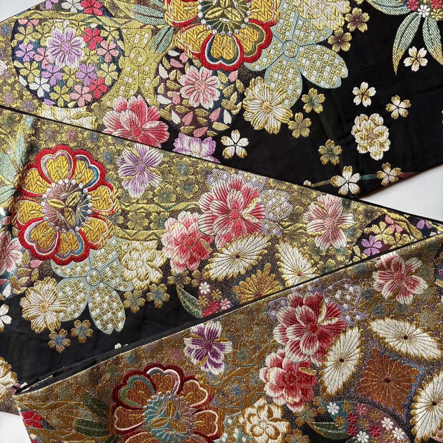 Custom Silk Vintage Obi skirt #1