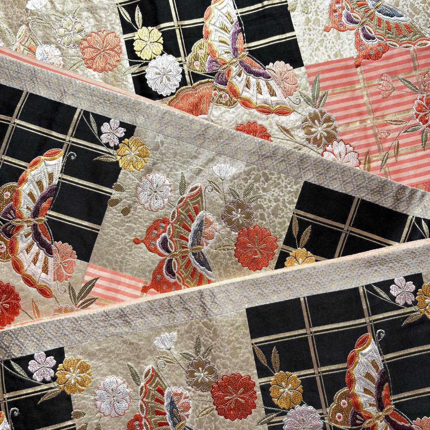 Custom Silk Vintage Obi skirt #2