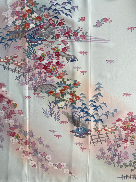 Reserved for Matina : Kimono fabric for custom order #17