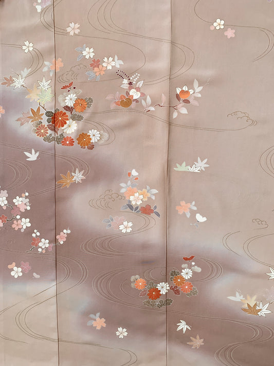 Kimono fabric for custom dress order, fabric #58