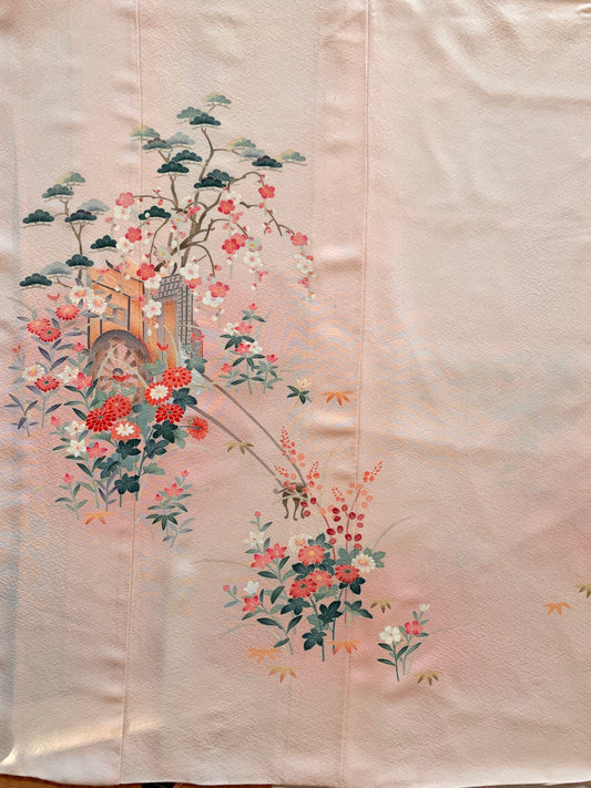 Kimono fabric for custom dress order, fabric #64