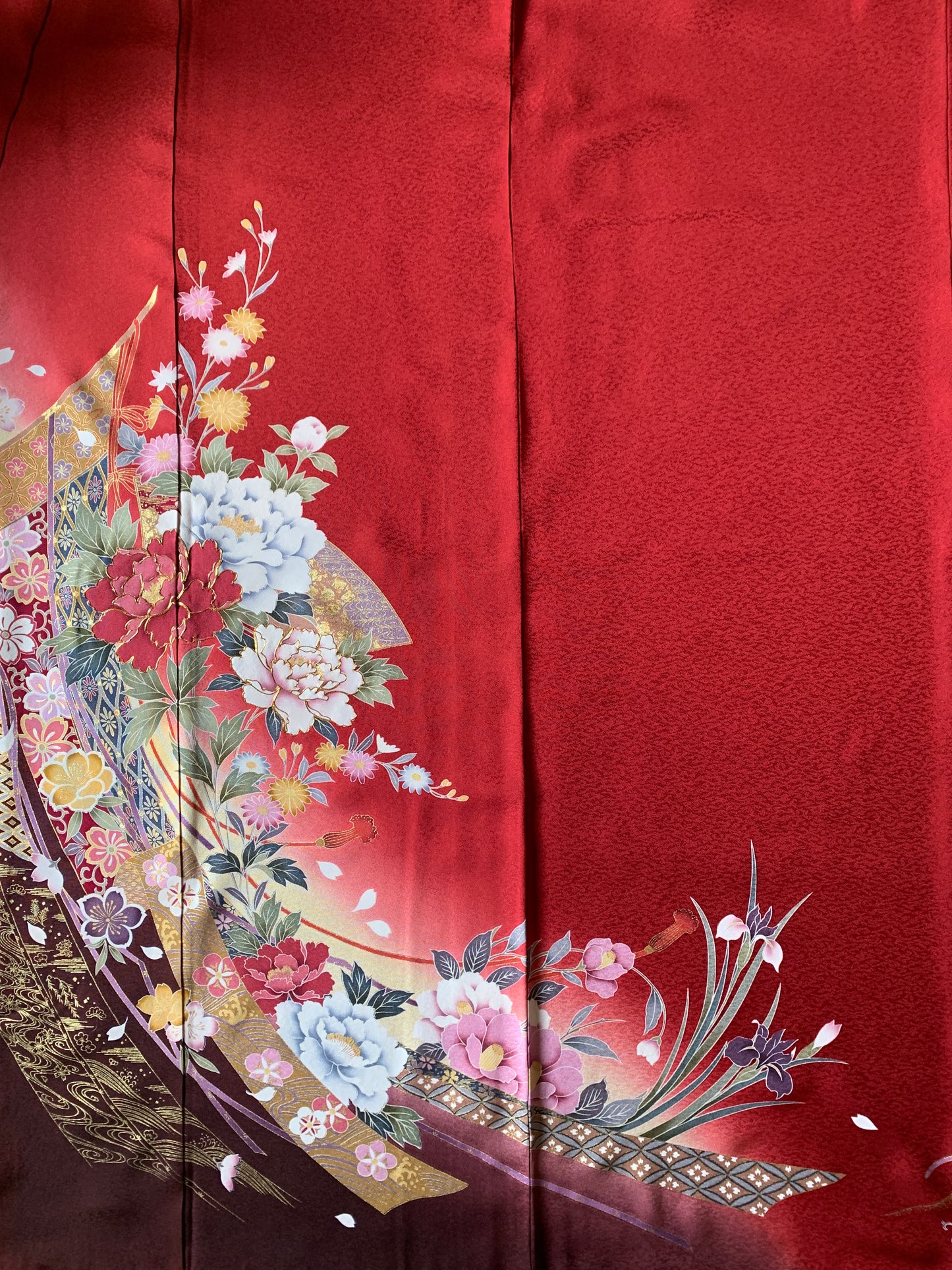 Kimono fabric for custom dress order, fabric#167