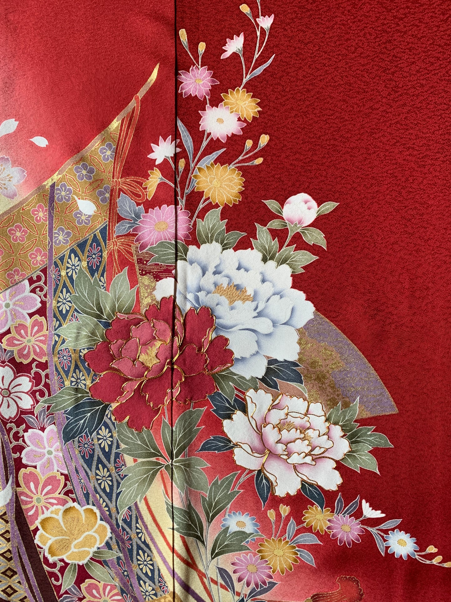 Kimono fabric for custom dress order, fabric#167