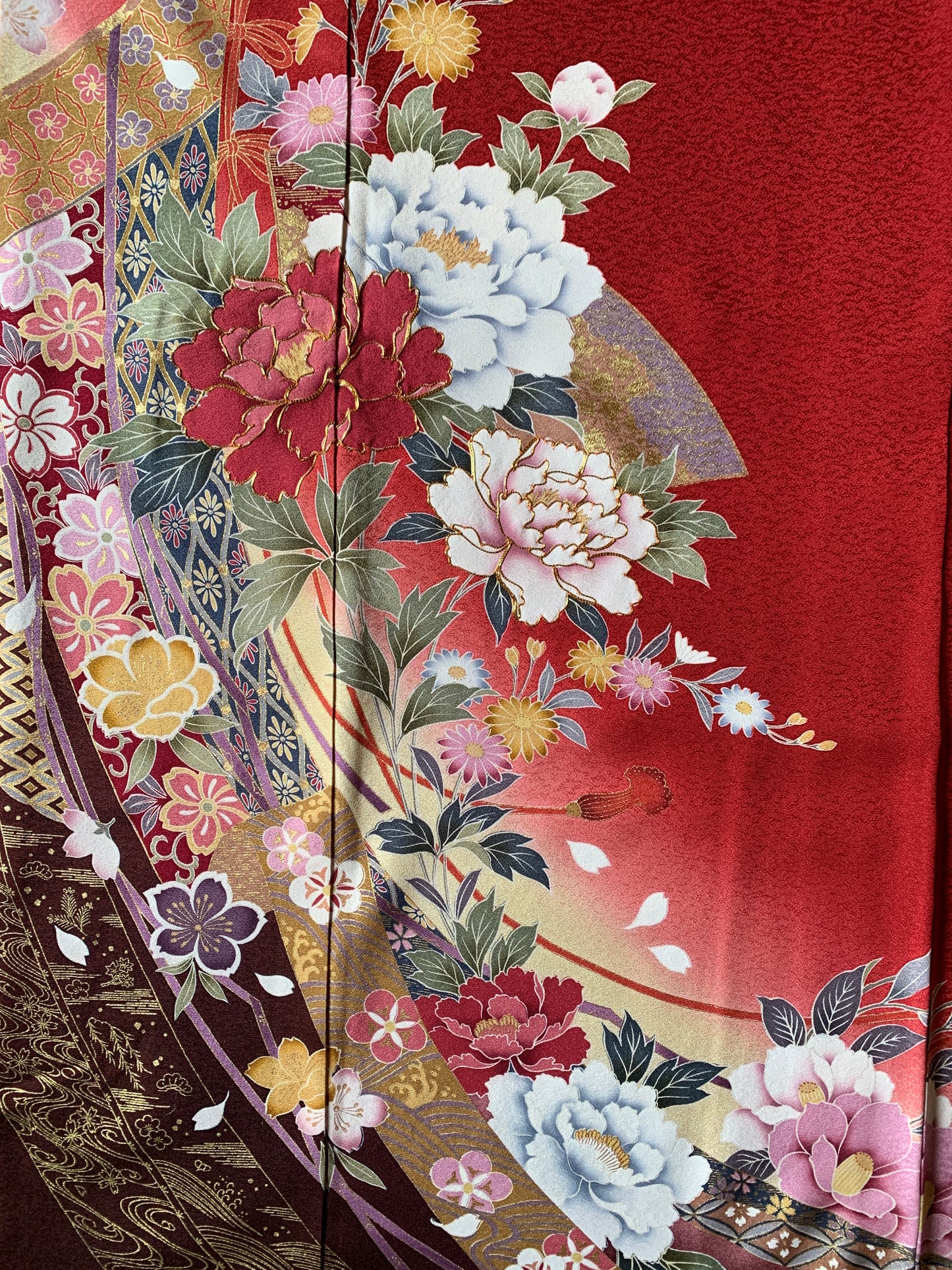 Kimono fabric for custom dress order, fabric#167