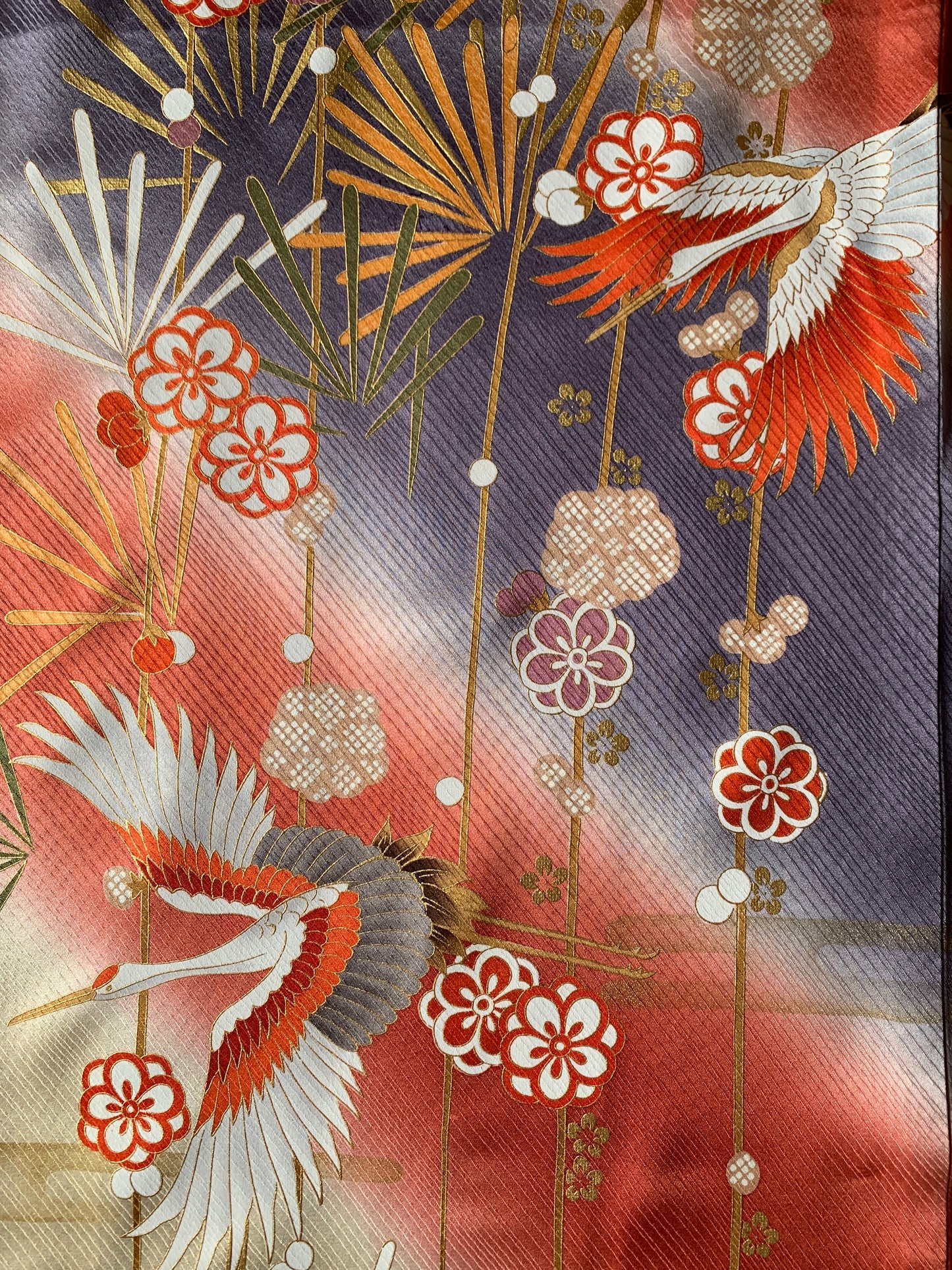 Kimono fabric for custom dress order, fabric#174