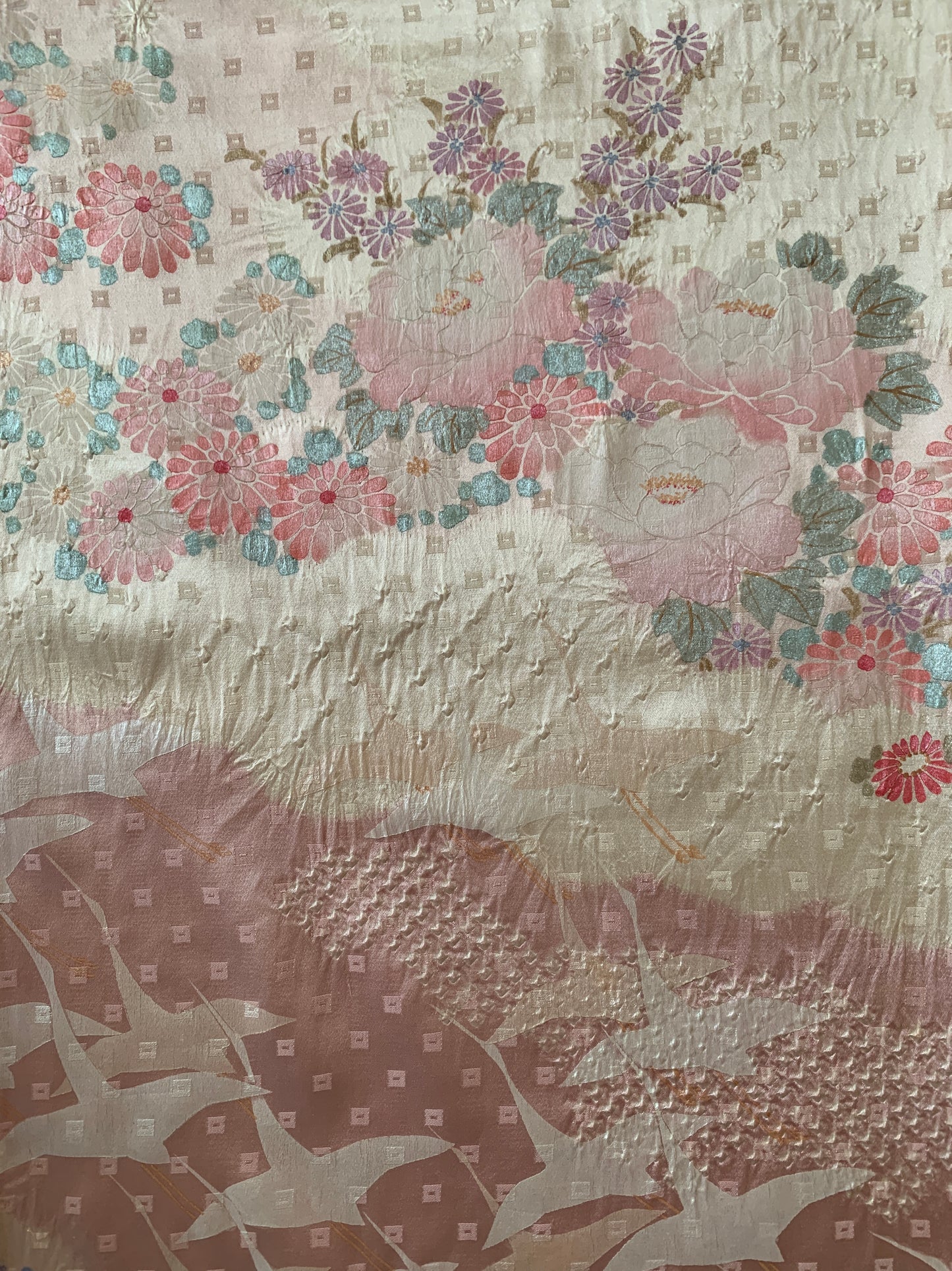 Kimono fabric for custom dress order, fabric#173