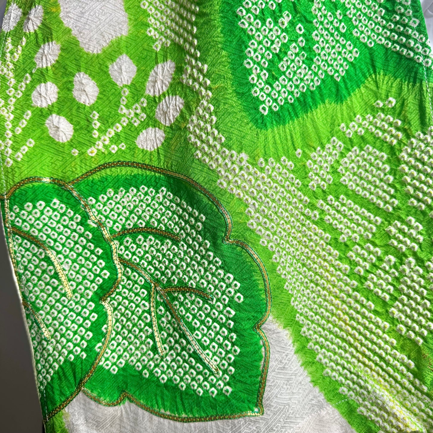 3 ways Silk Kimono scarf, Tax and Shipping fee included Handcrafted, Upcycled, #2130