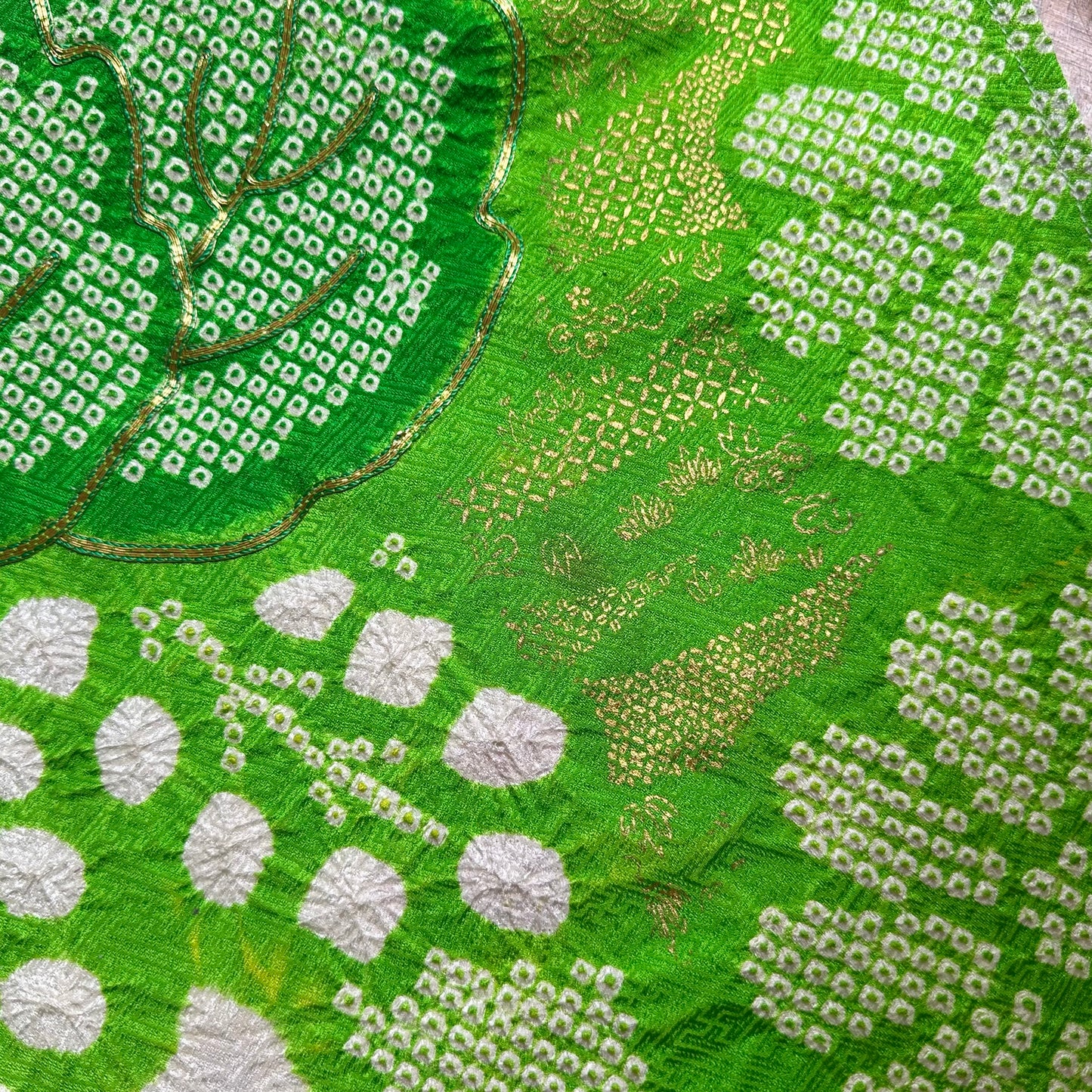 3 ways Silk Kimono scarf, Tax and Shipping fee included Handcrafted, Upcycled, #2130