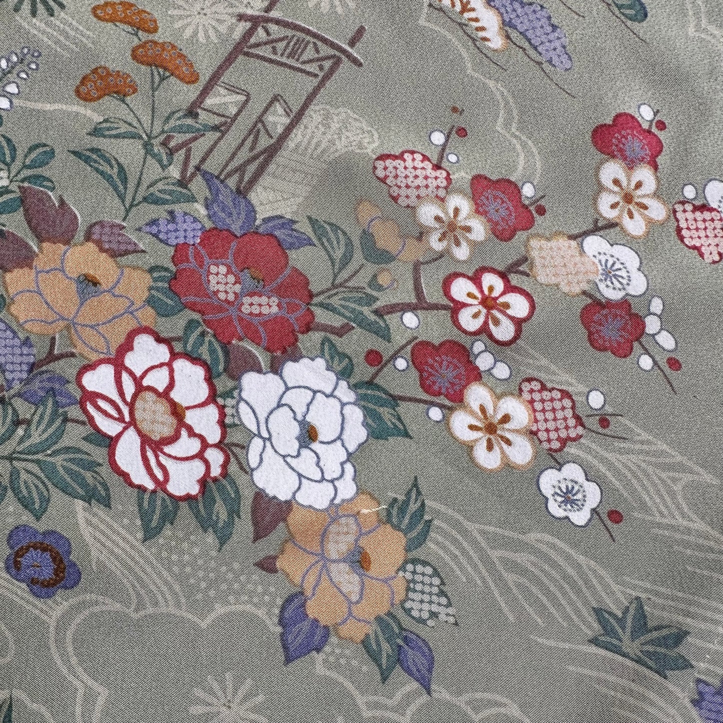 3 ways Silk Kimono scarf, Tax and Shipping fee included Handcrafted, Upcycled, #2132