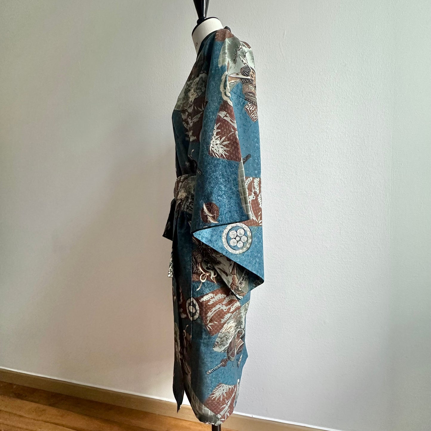 Shortened Kimono, Kimono long jacket, made of wool