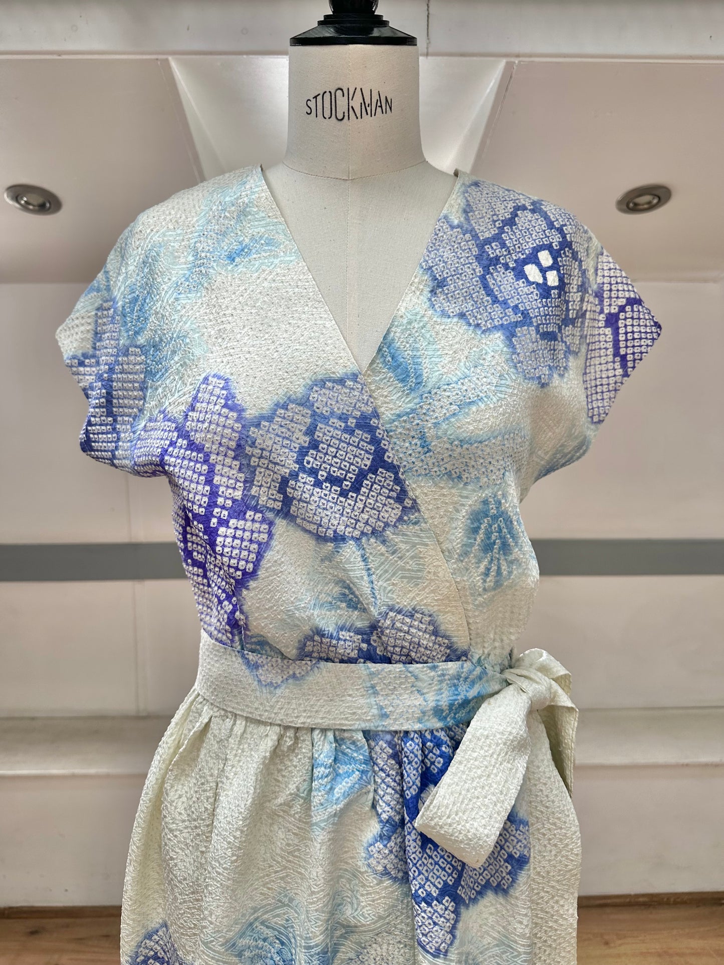 Silk Kimono dress, Furisode 振袖, Handcrafted, Upcyced #pre Furisode3