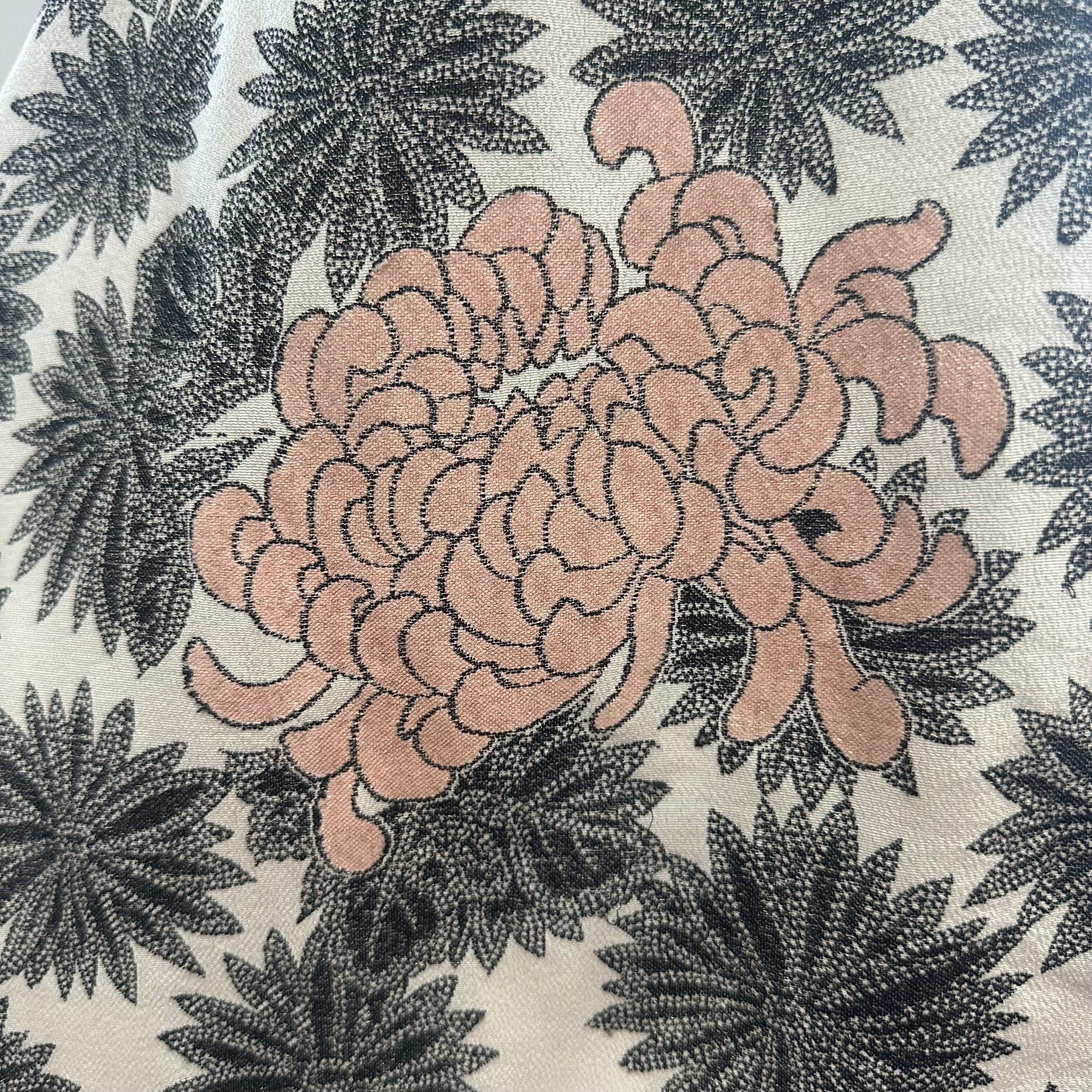 Silk Kimono dress, Komon 小紋, Handcrafted, Upcyced, Majorika