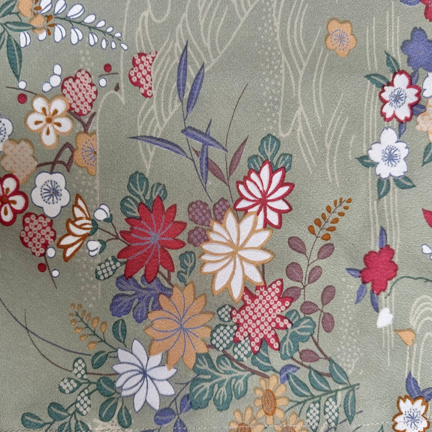 3 ways Silk Kimono scarf, Tax and Shipping fee included Handcrafted, Upcycled, #2132