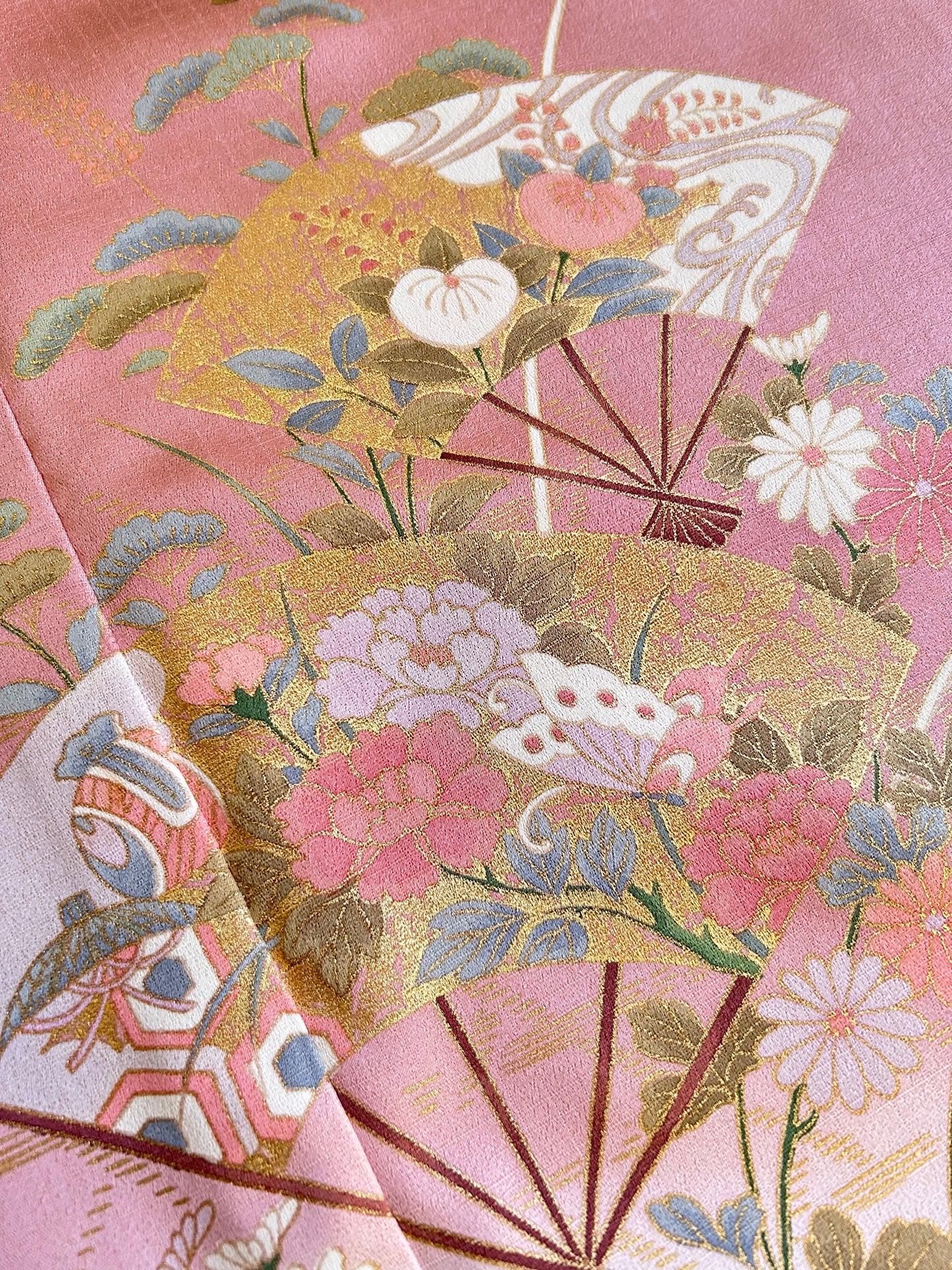 Kimono fabric for custom dress order, fabric #89