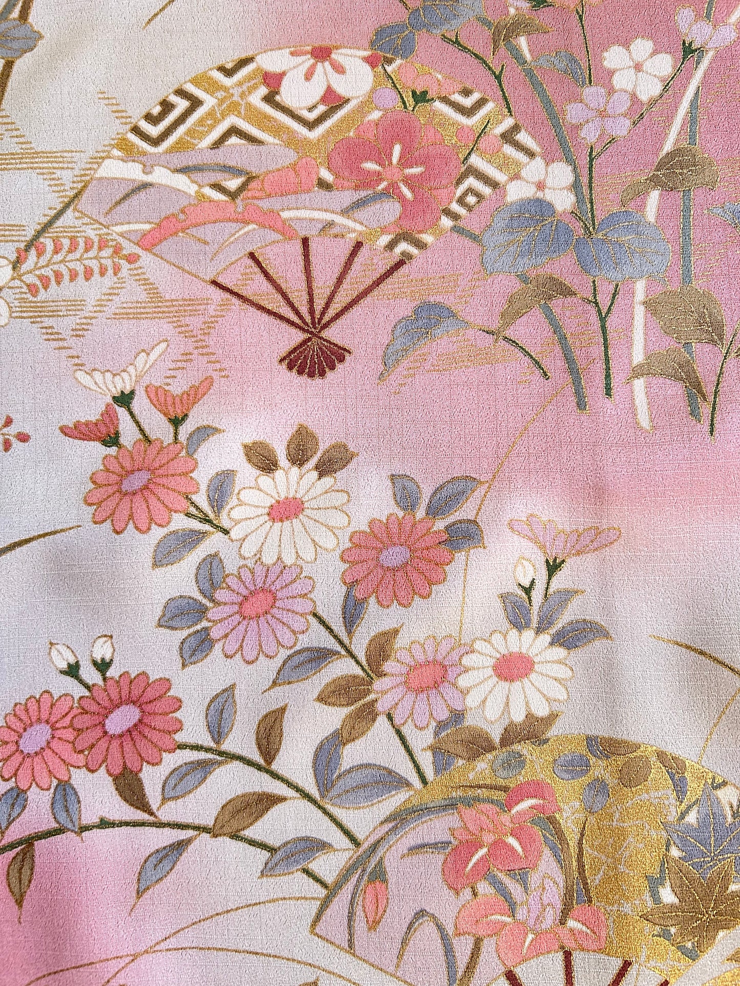 Kimono fabric for custom dress order, fabric #89