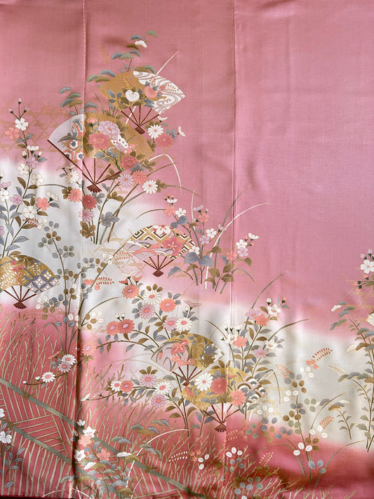 Kimono fabric for custom dress order, fabric #89