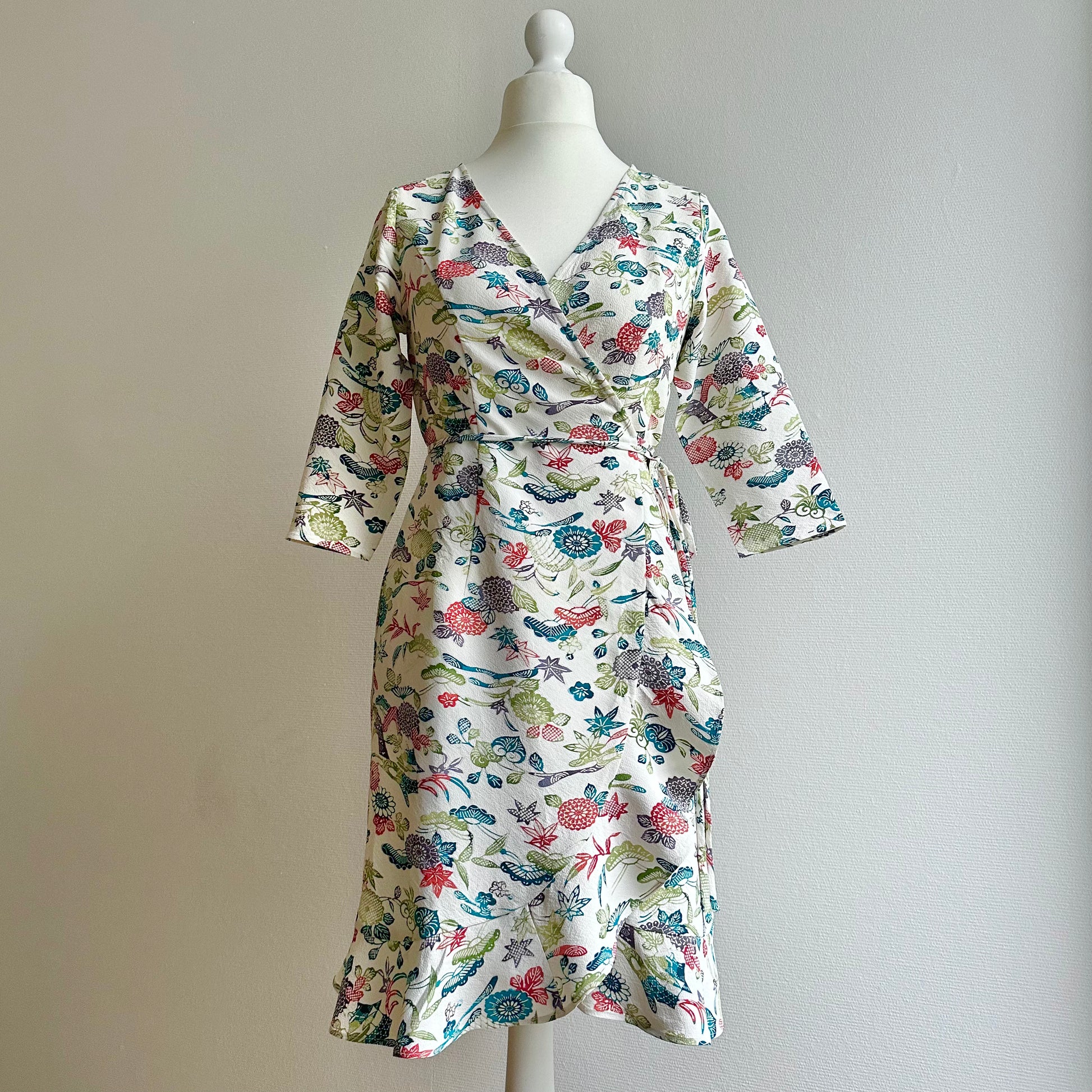 Kimono wrap dress uk hot sale