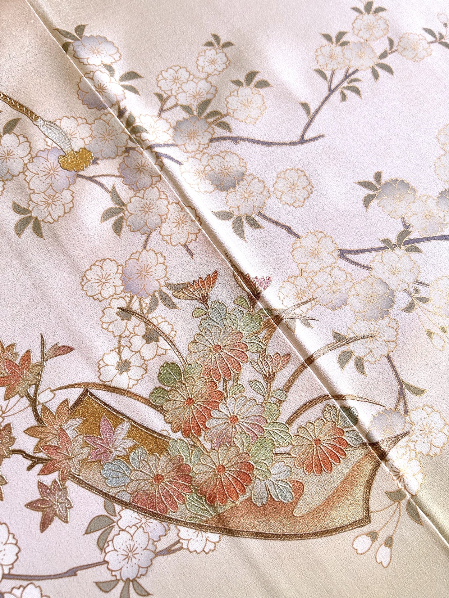 Kimono fabric for custom dress order, fabric #90