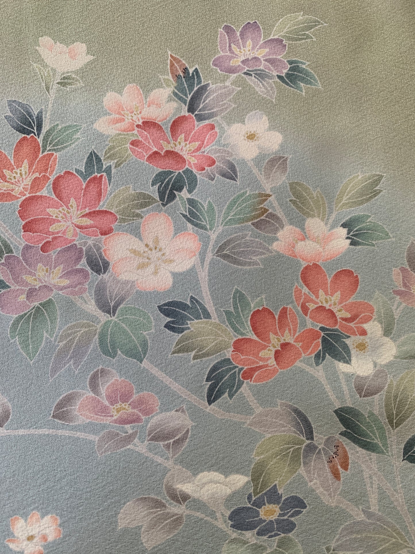 Kimono fabric for custom dress order, fabric#116