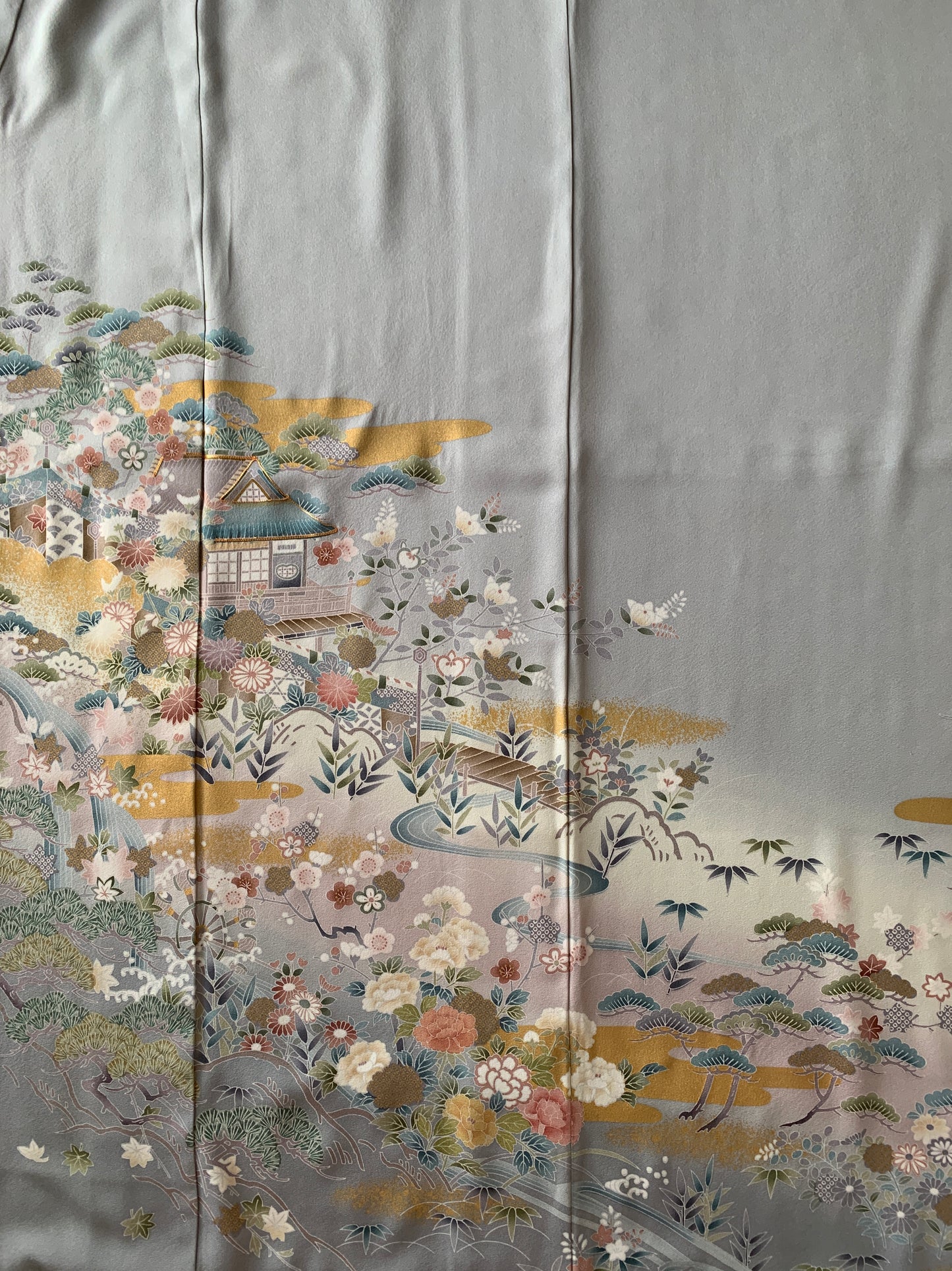 Kimono fabric for custom dress order, fabric#112