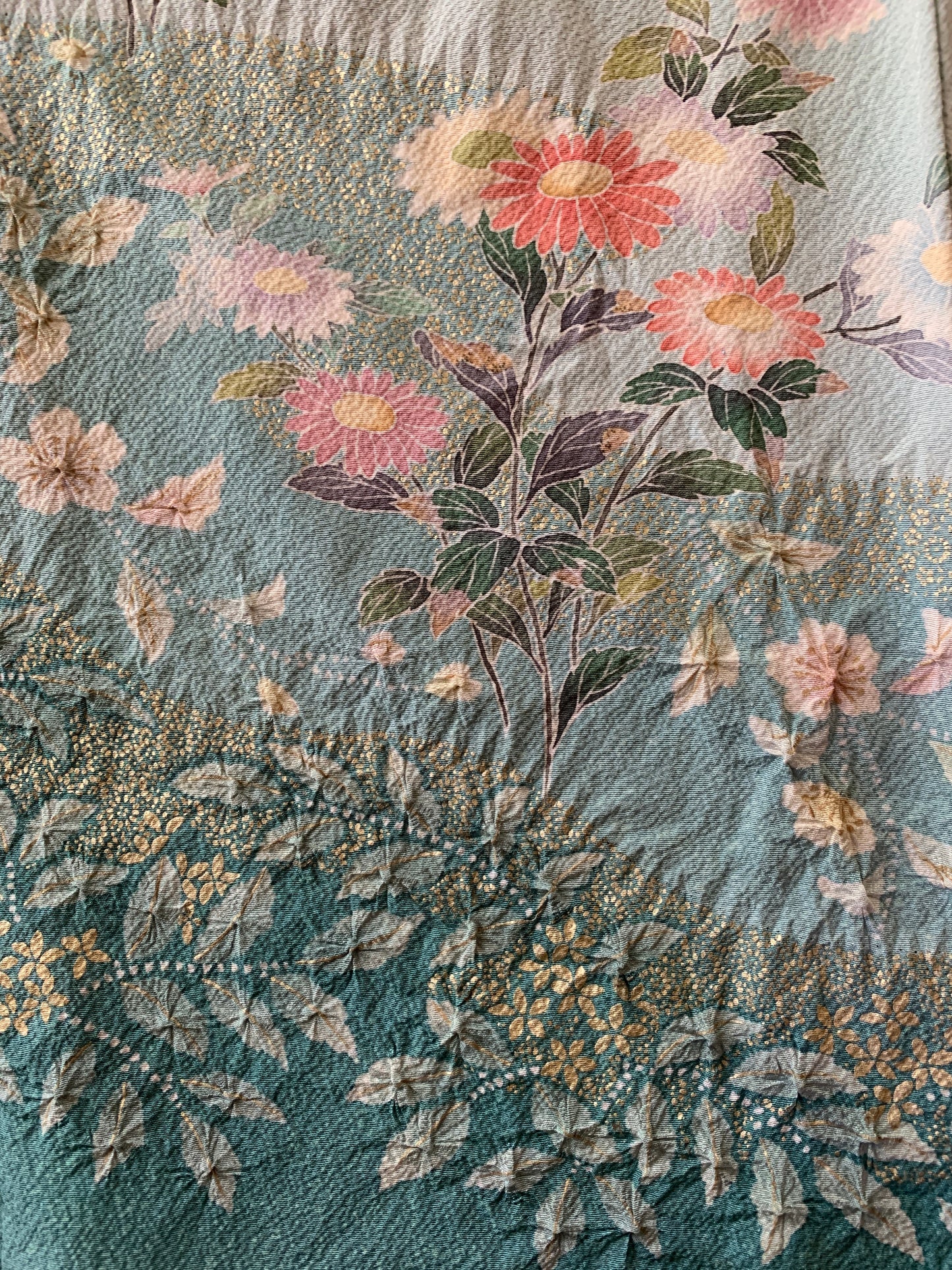 Kimono fabric for custom dress order, fabric#122