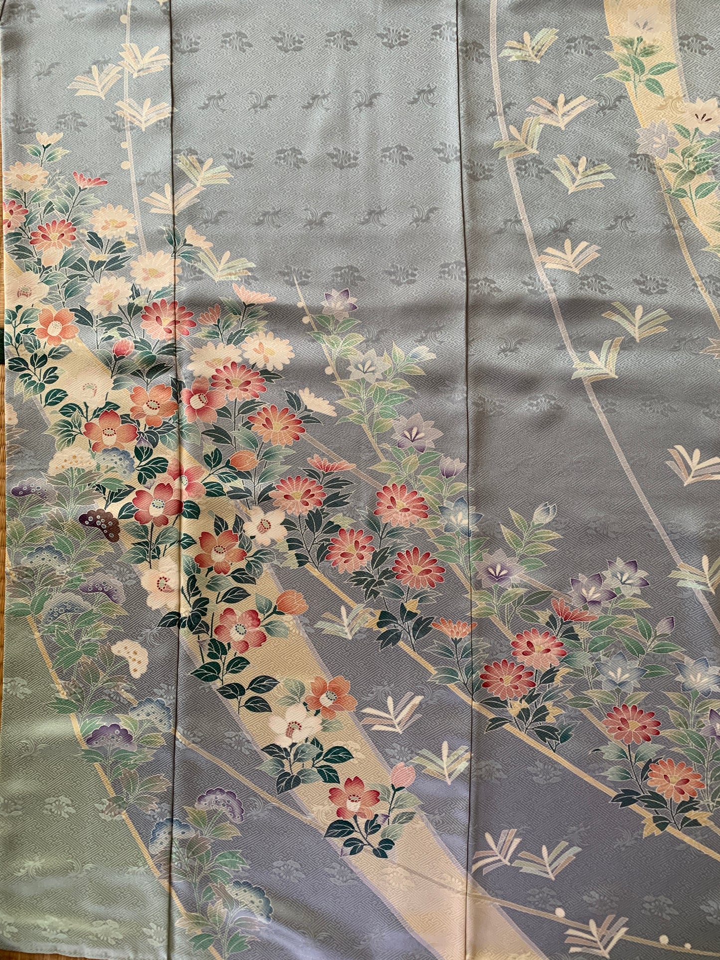 Kimono fabric for custom dress order, fabric#120