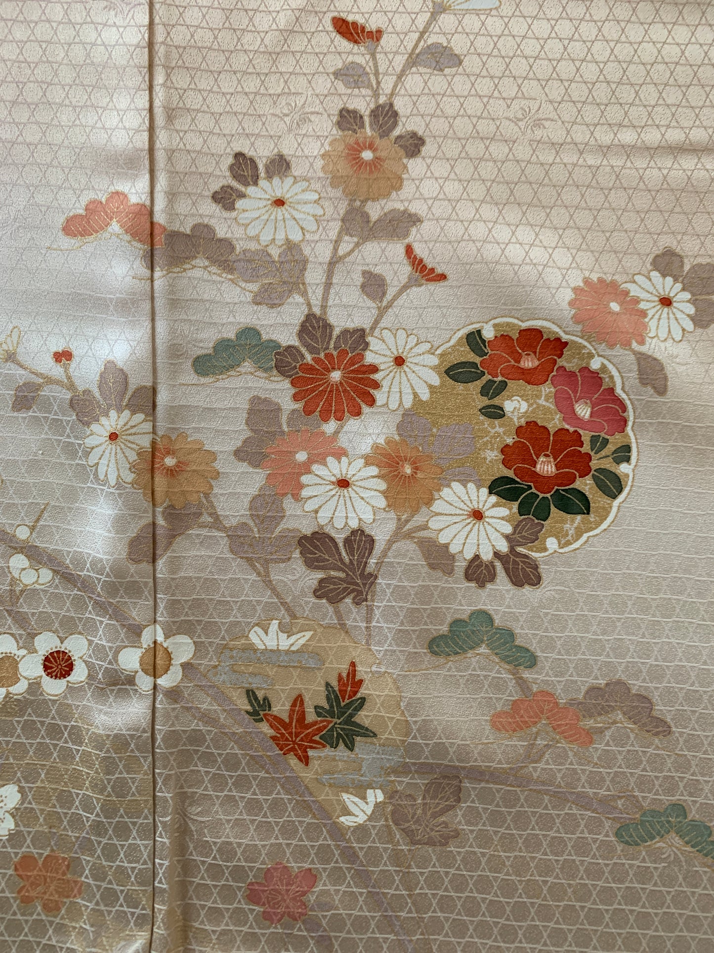 Kimono fabric for custom dress order, fabric#128