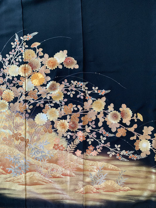 Kimono fabric for custom dress order, fabric#135