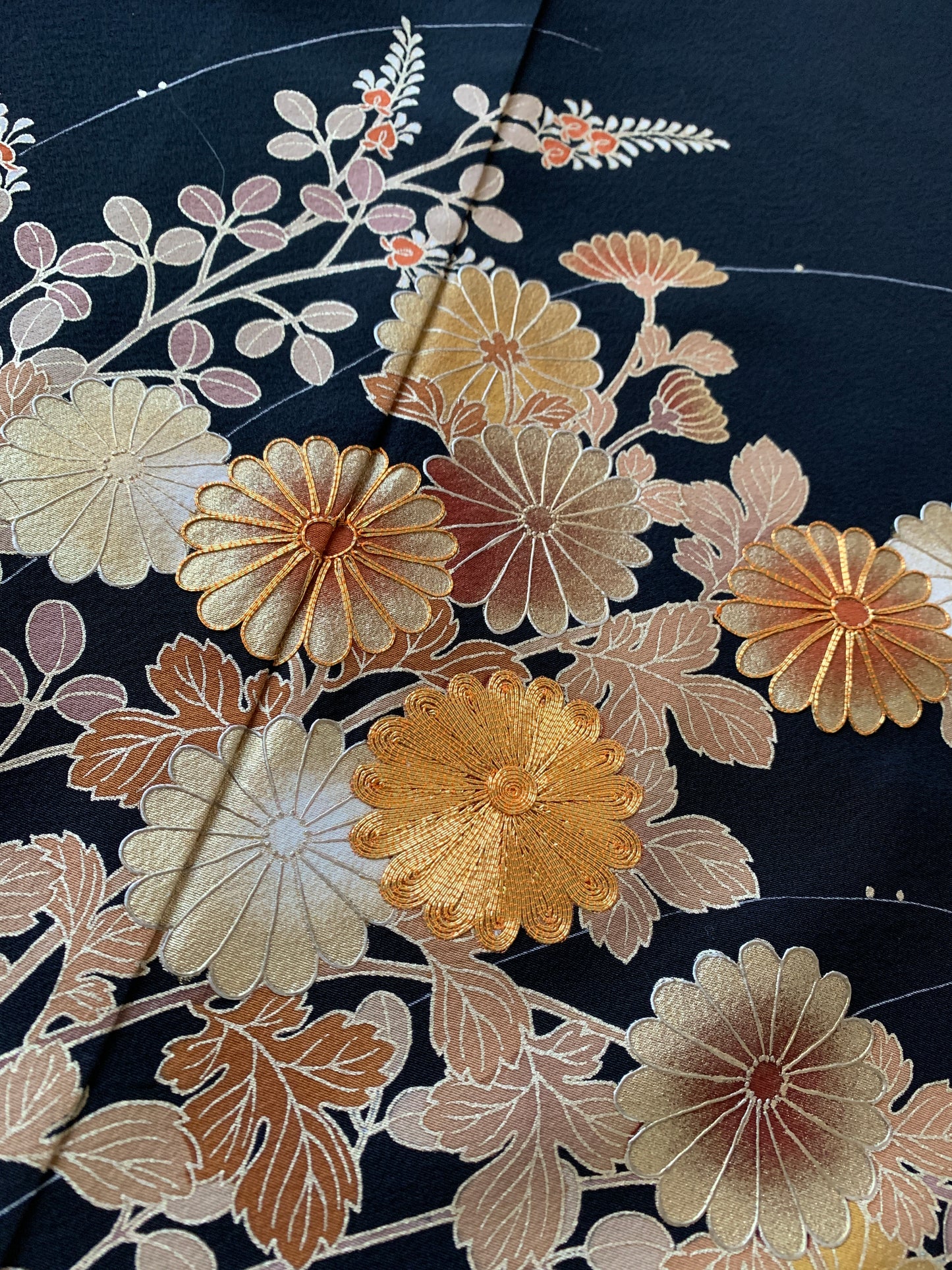 Kimono fabric for custom dress order, fabric#135