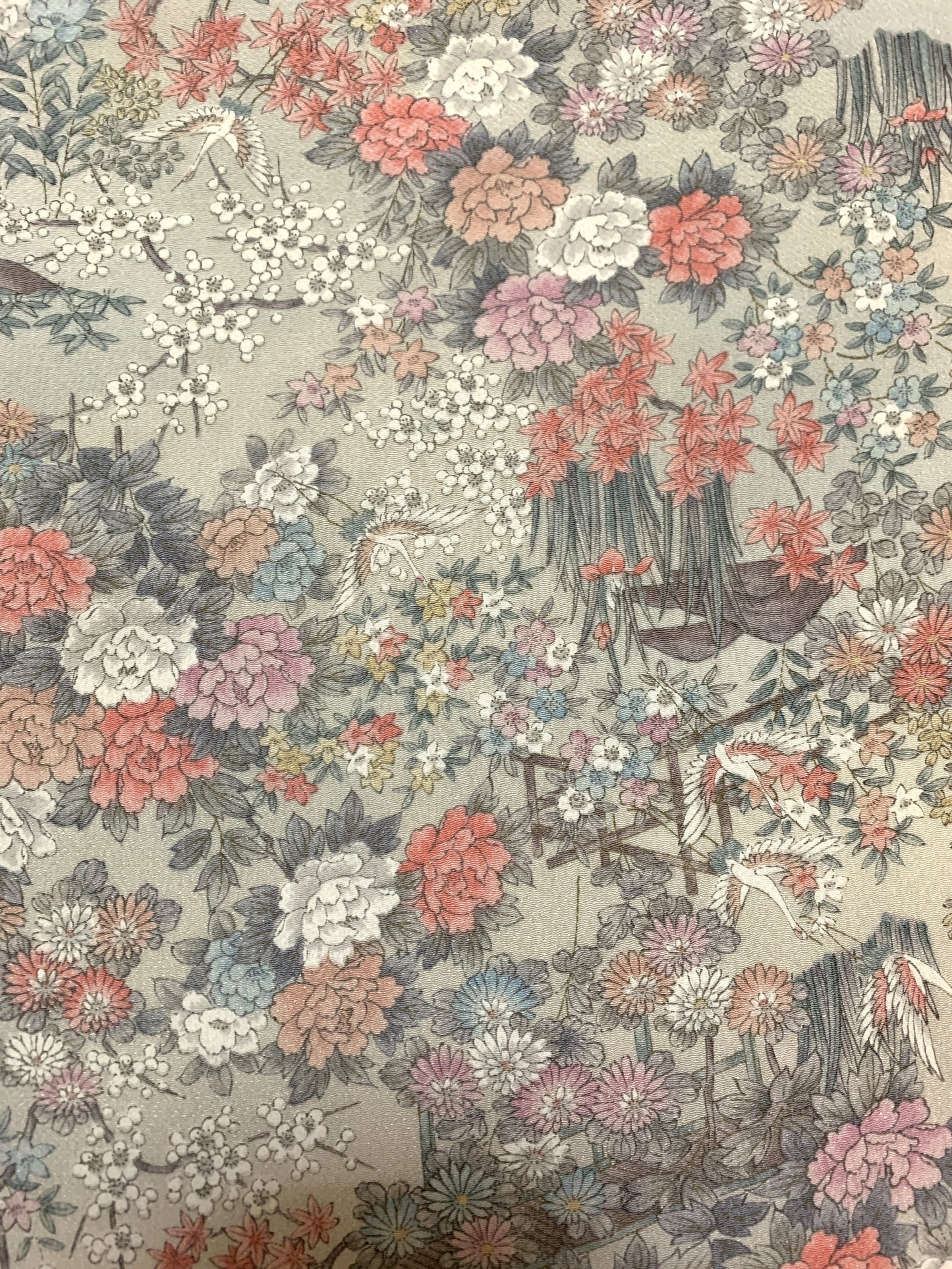 Kimono fabric for custom dress order, fabric#139