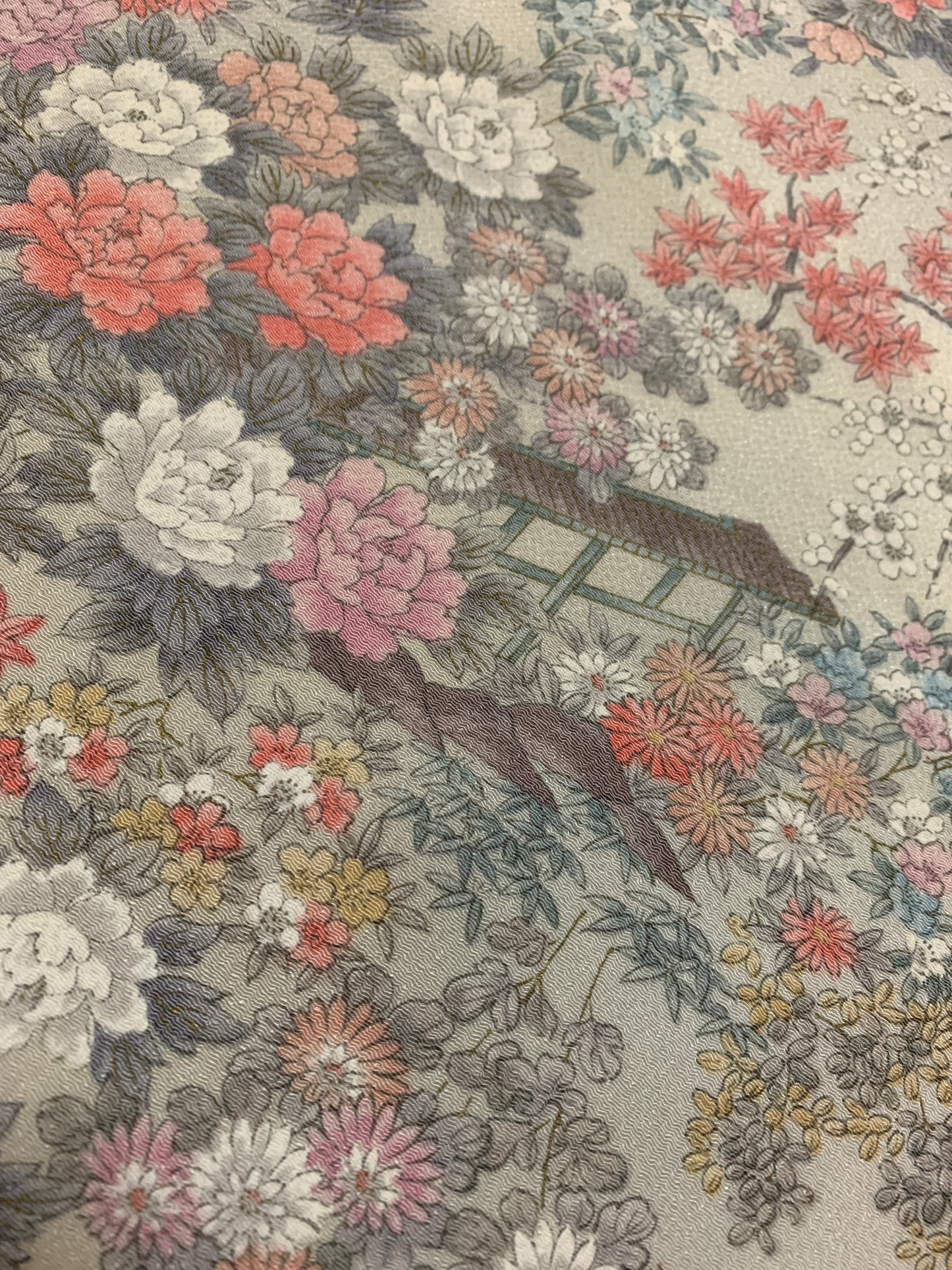 Kimono fabric for custom dress order, fabric#139