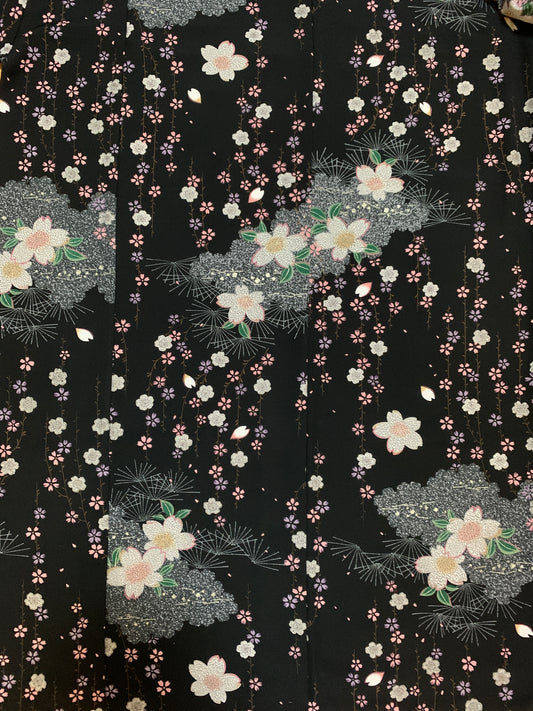 Kimono fabric for custom dress order, fabric#140