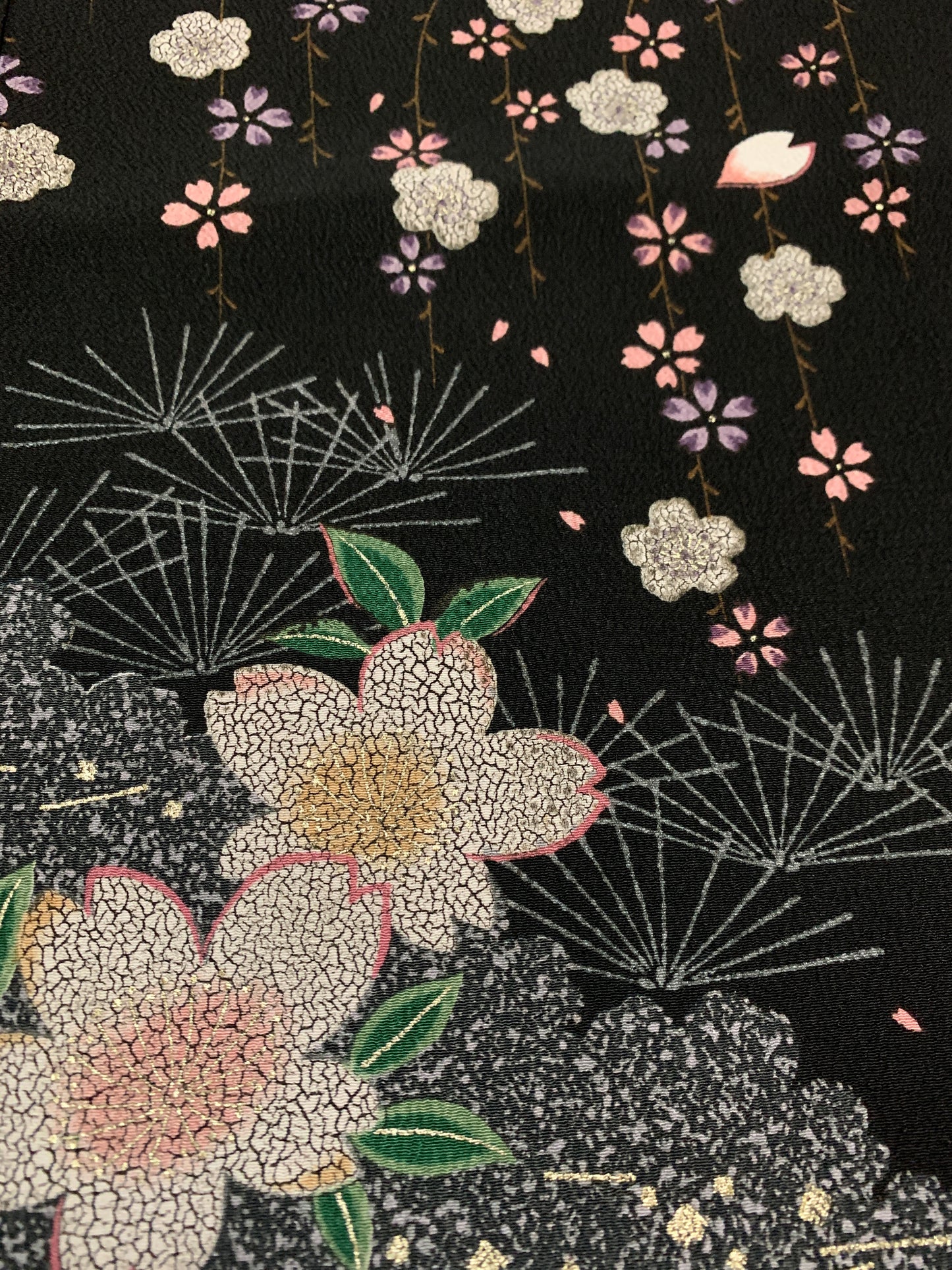 Kimono fabric for custom dress order, fabric#140