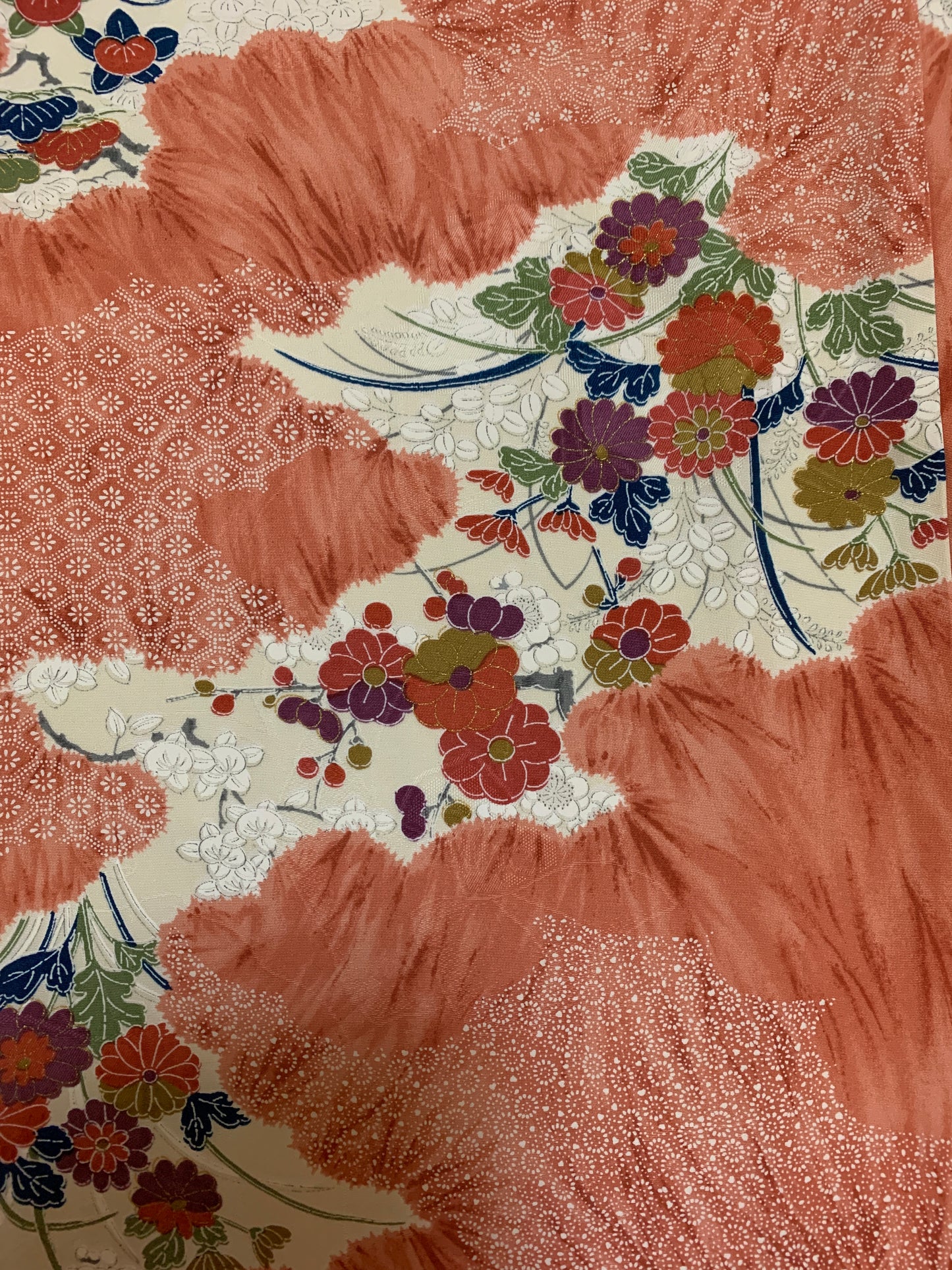 Kimono fabric for custom dress order, fabric#145