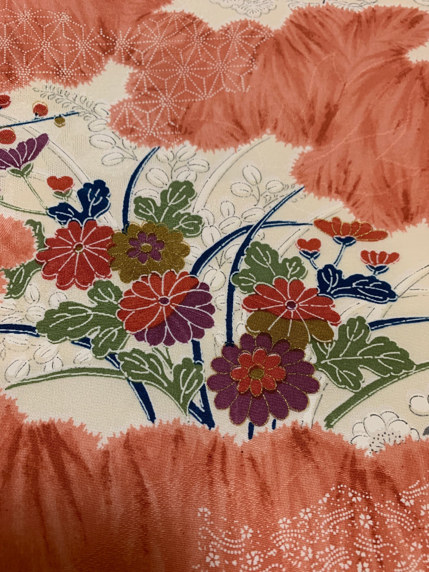 Kimono fabric for custom dress order, fabric#145