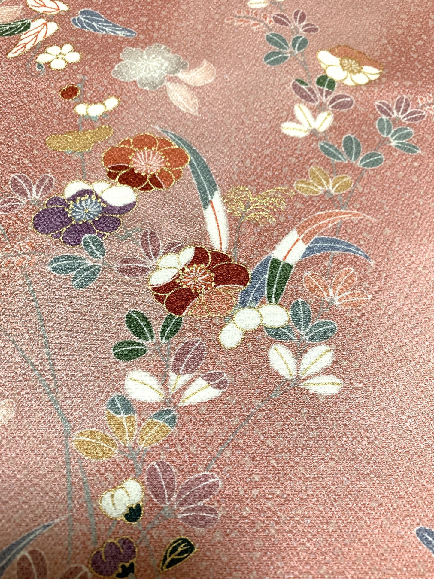 Kimono fabric for custom dress order, fabric#142