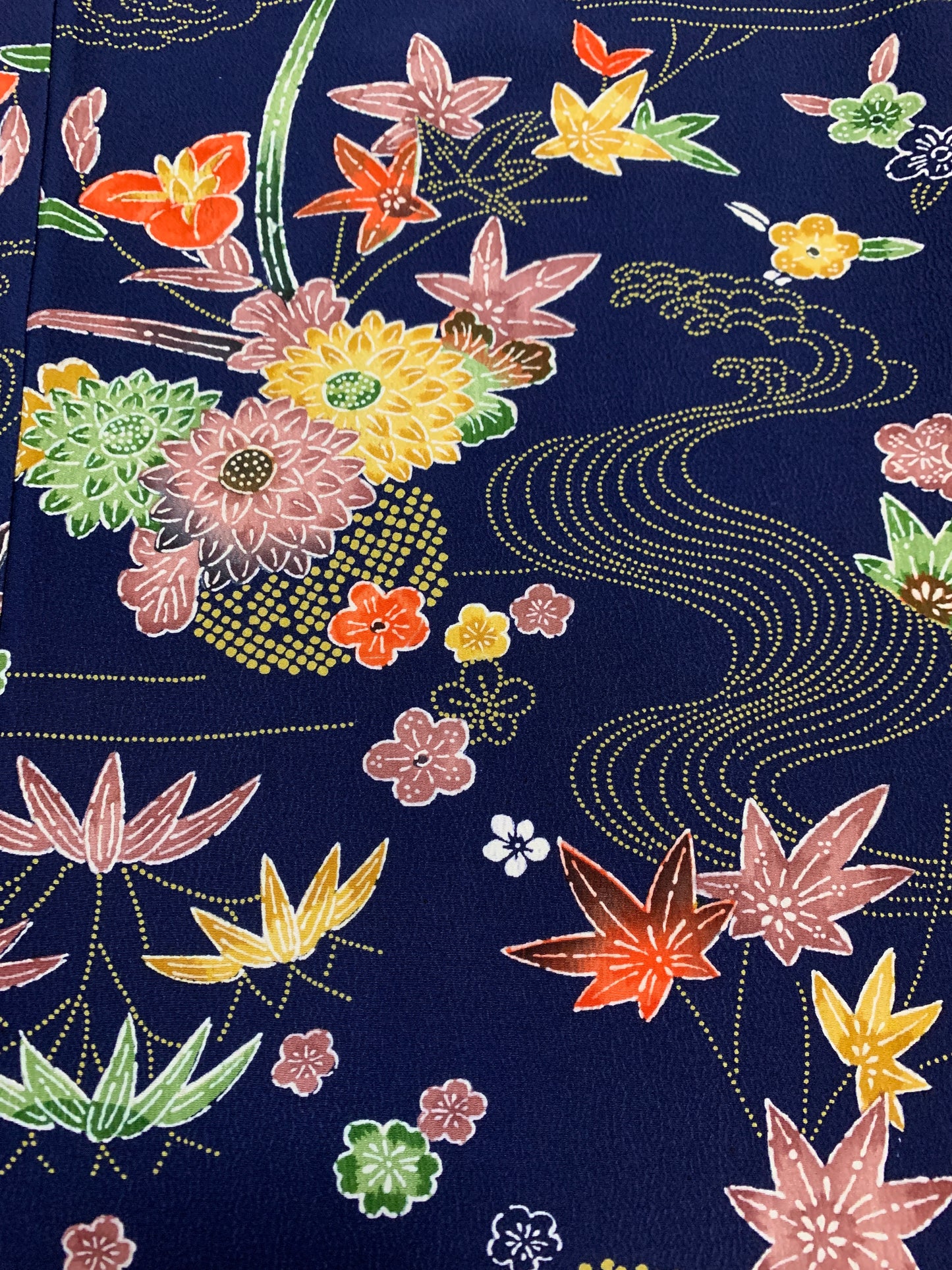 Kimono fabric for custom dress order, fabric#144