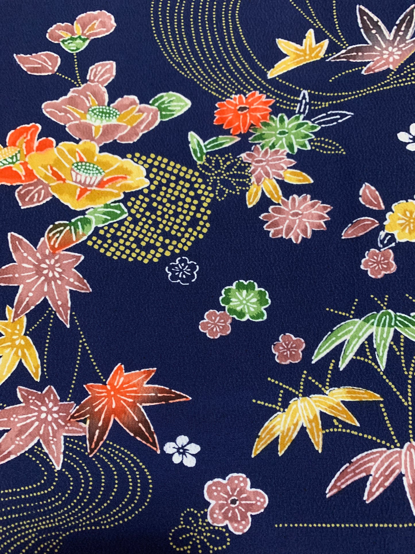 Kimono fabric for custom dress order, fabric#144