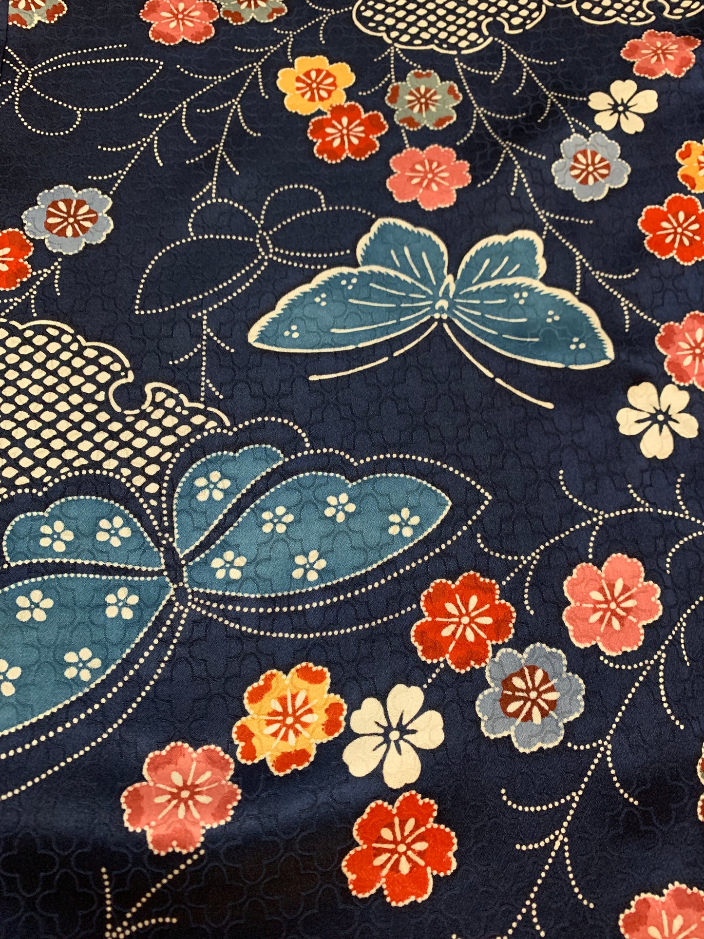 Kimono fabric for custom dress order, fabric#146