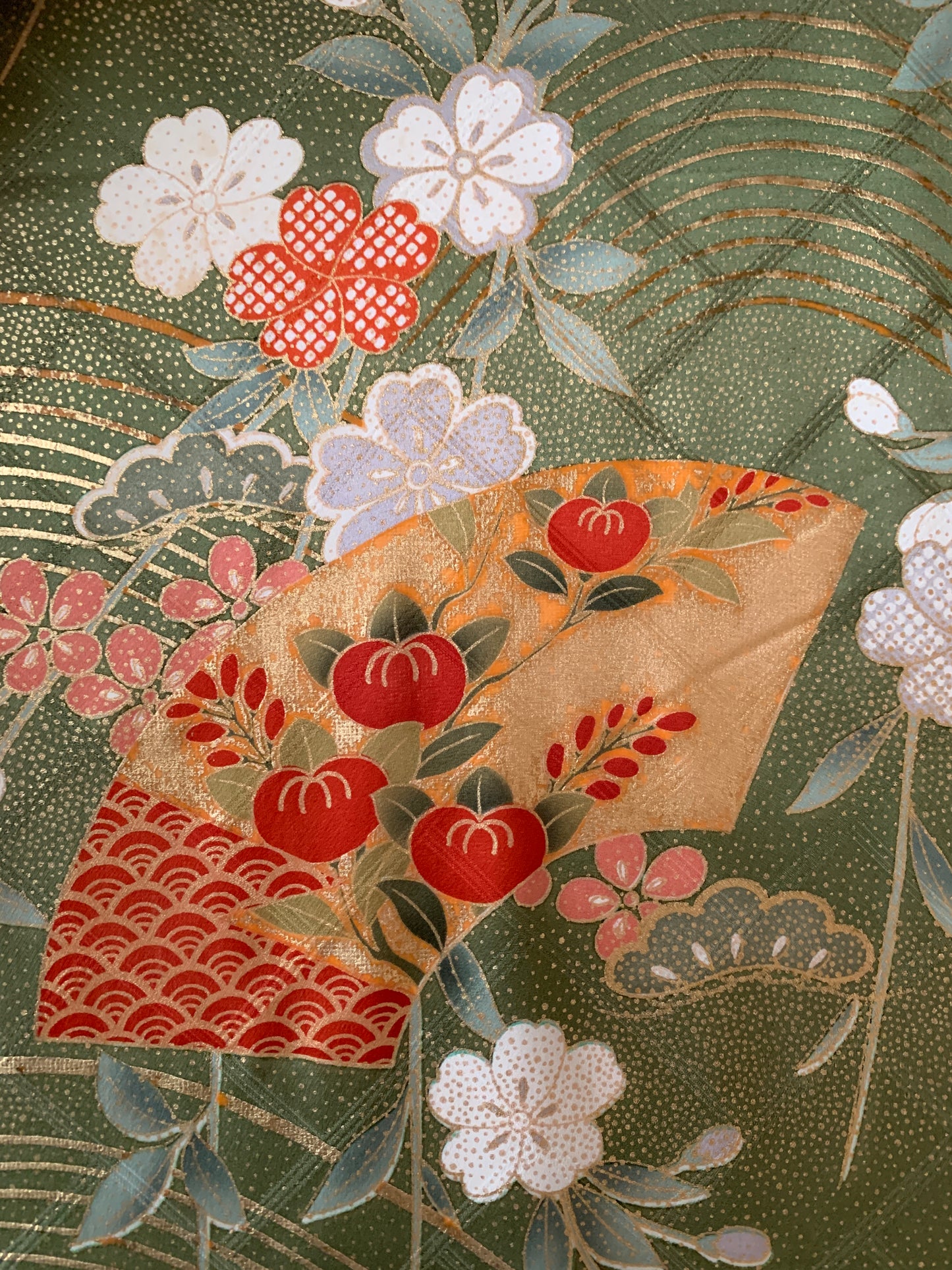 Kimono fabric for custom dress order, fabric#156