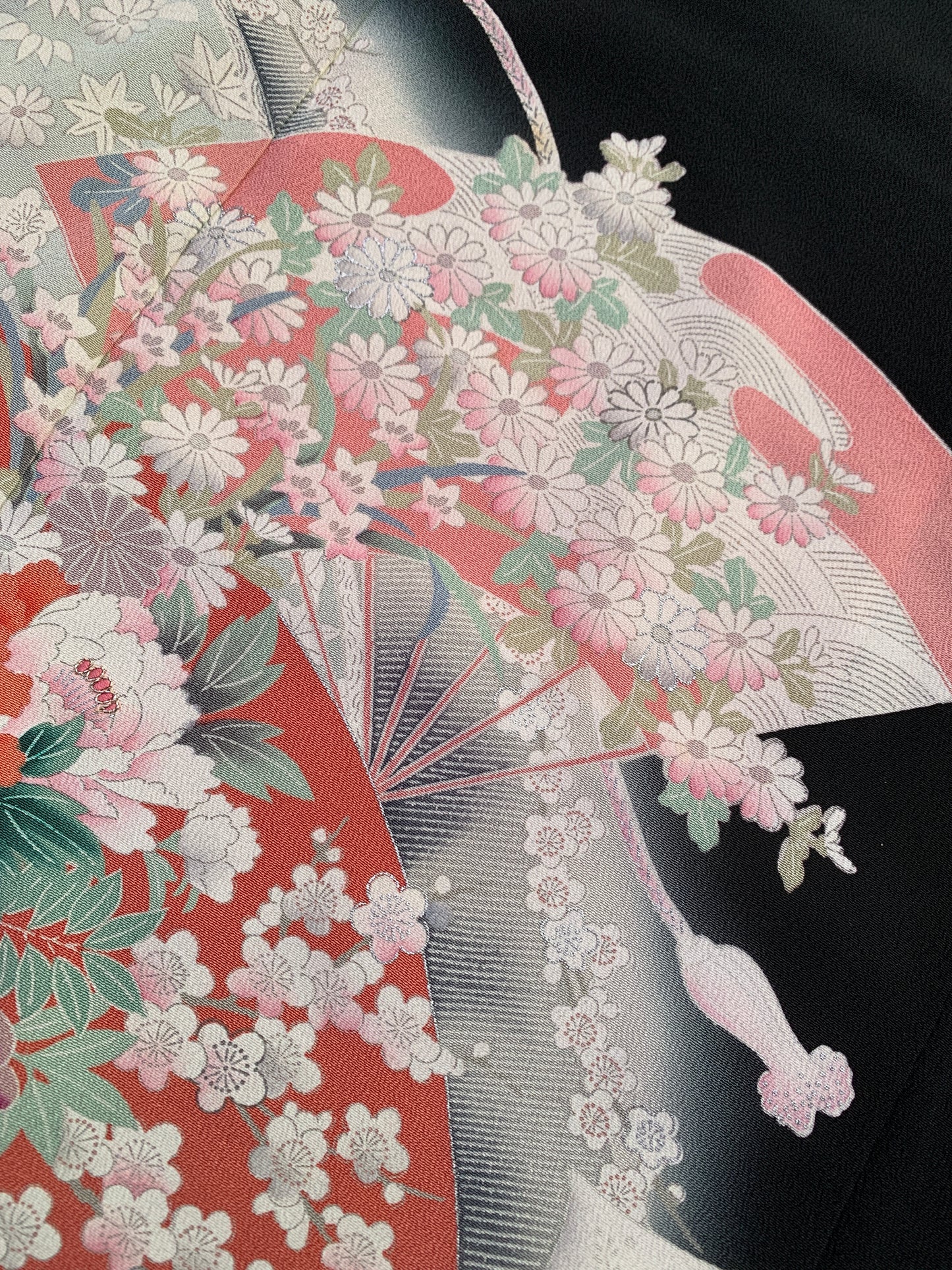 Kimono fabric for custom dress order, fabric#166