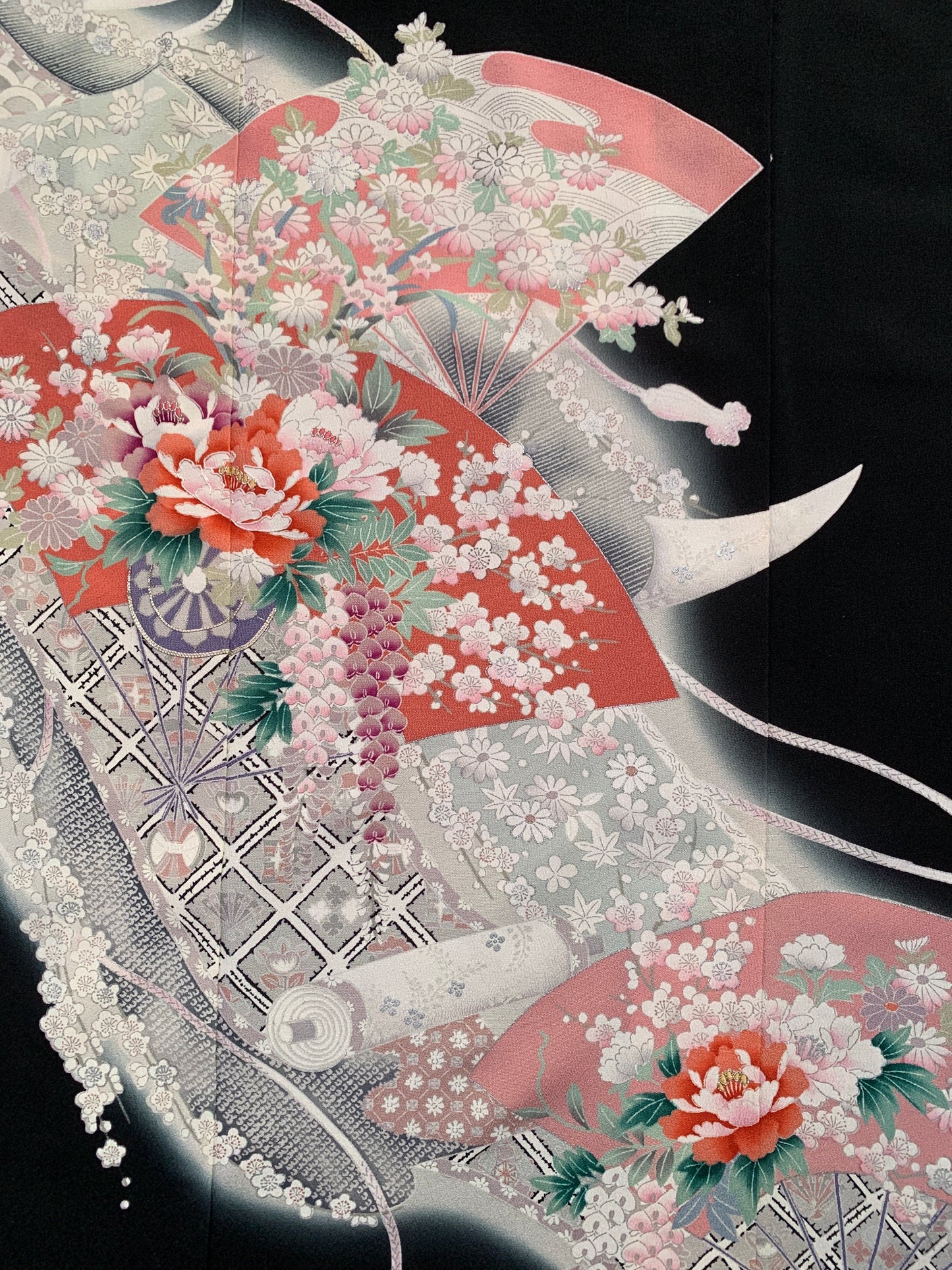 Kimono fabric for custom dress order, fabric#166