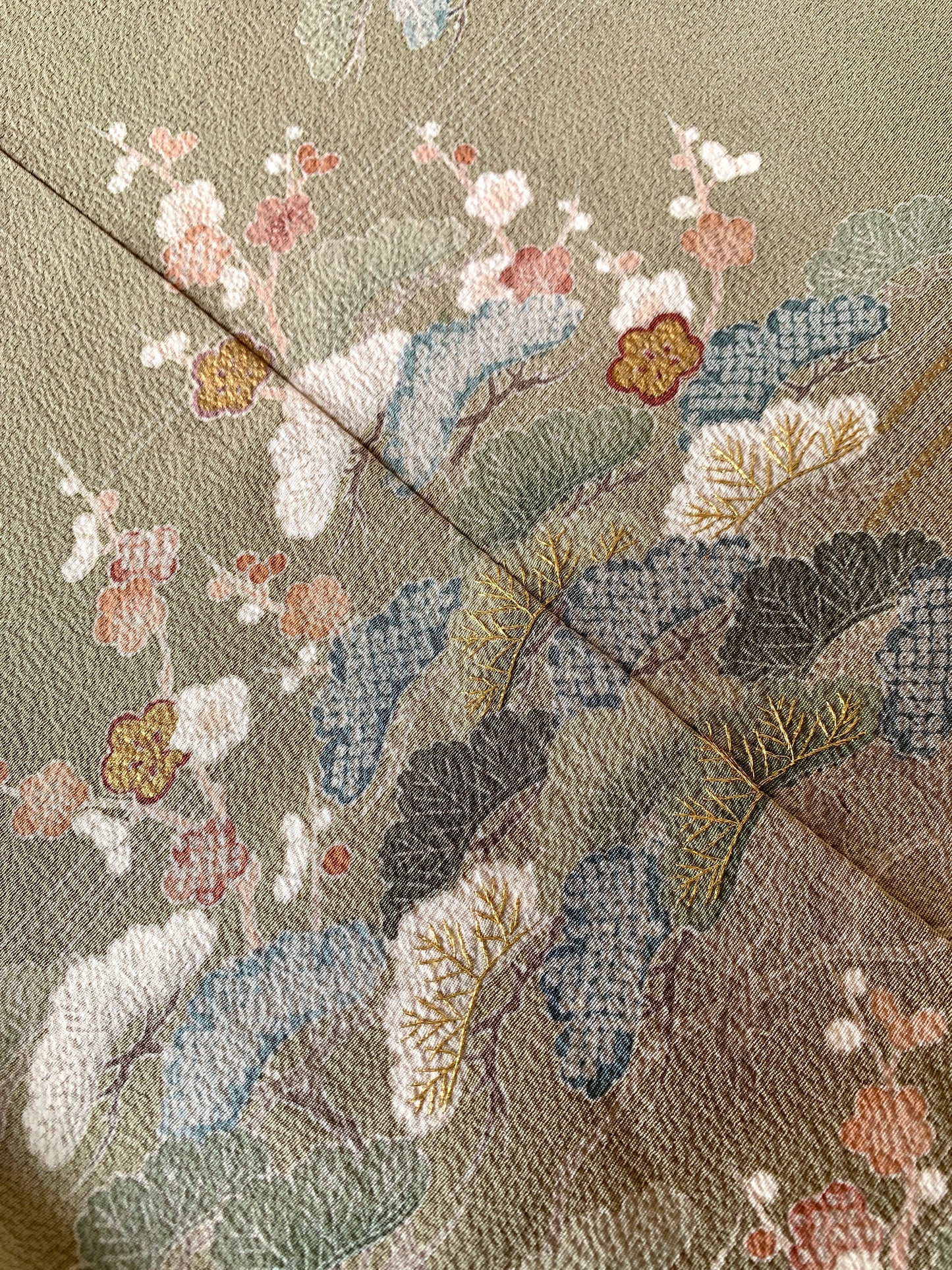 Kimono fabric for custom dress order, fabric #55