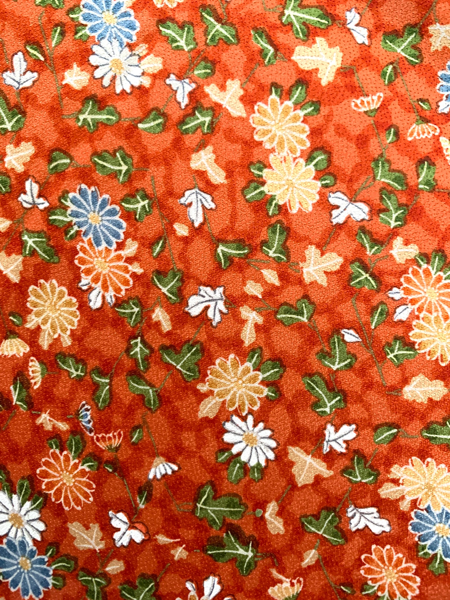 Kimono fabric for custom dress order, fabric 61 WaMiyabi