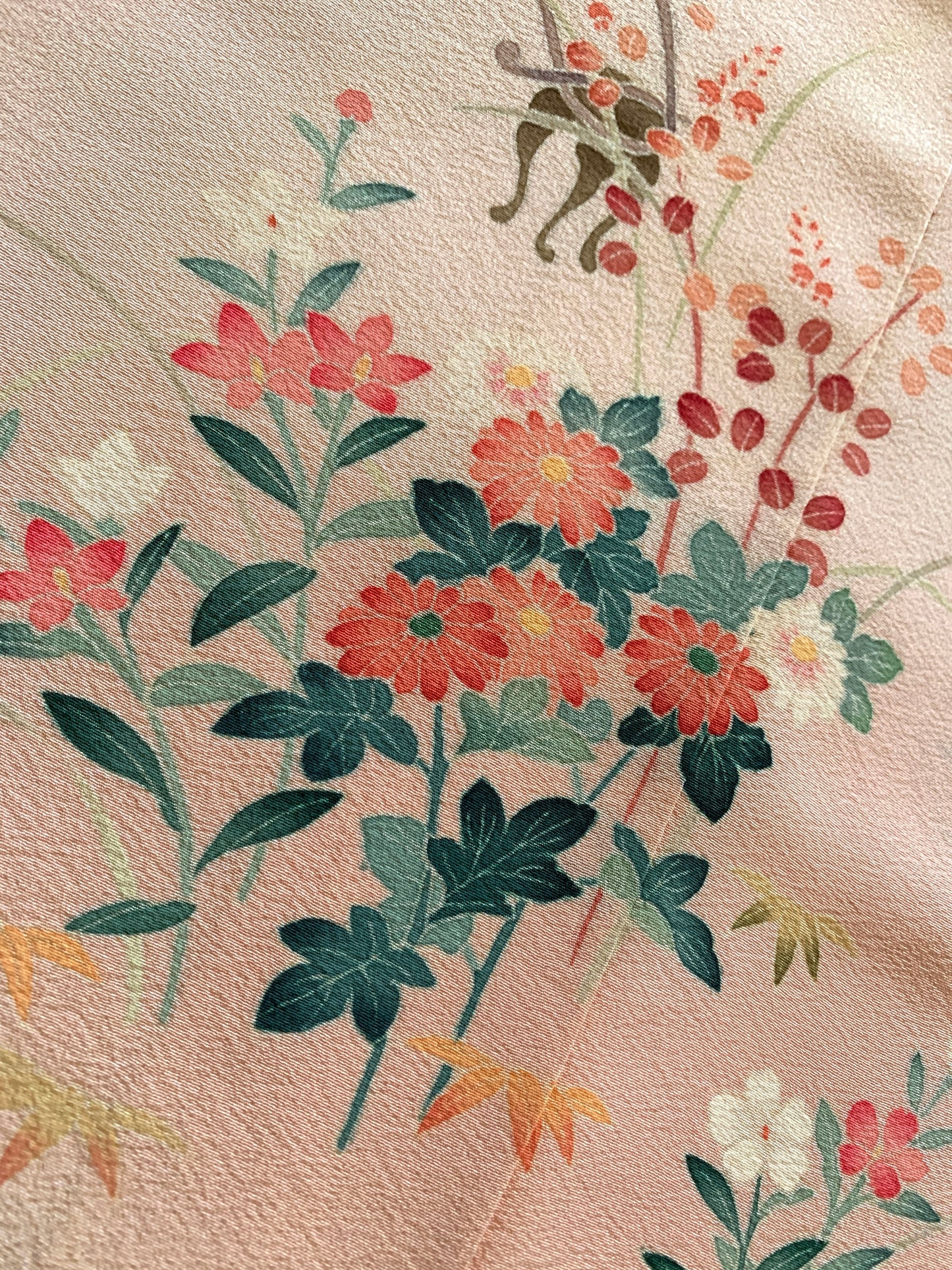 Kimono fabric for custom dress order, fabric #64