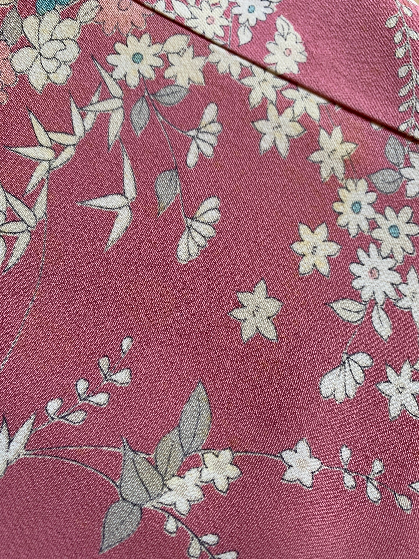 Kimono fabric for custom dress order, fabric #73