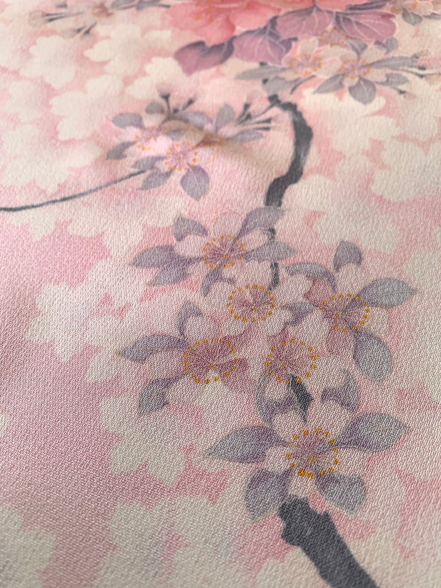 Kimono fabric for custom dress order, fabric #74