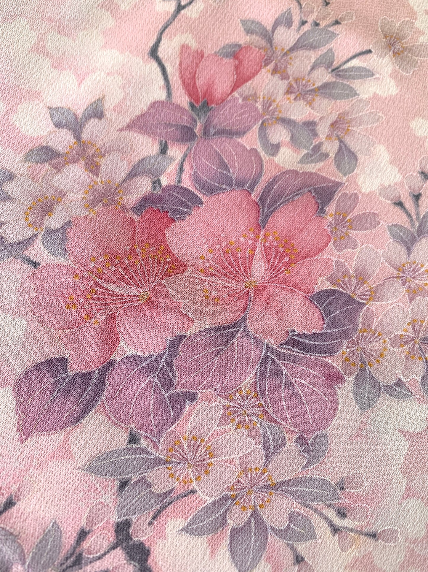 Kimono fabric for custom dress order, fabric #74